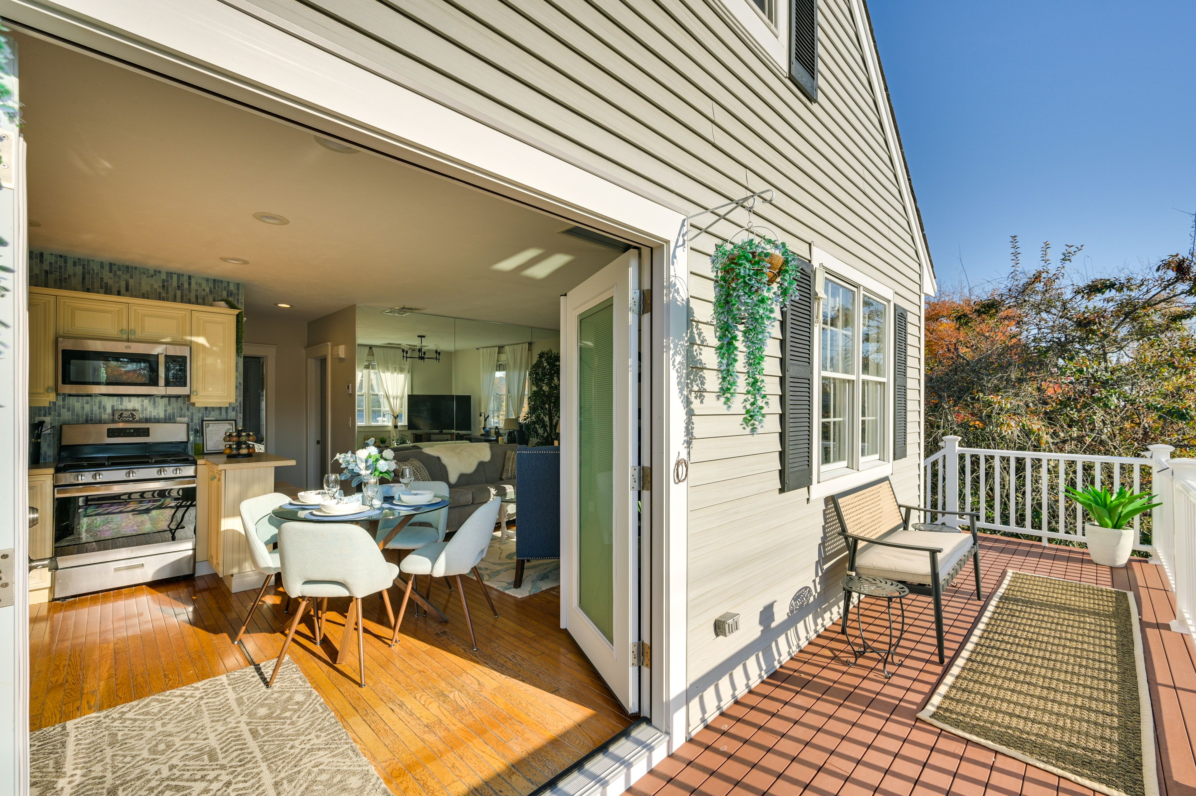 Private Deck | Gas Fire Pit & Grill