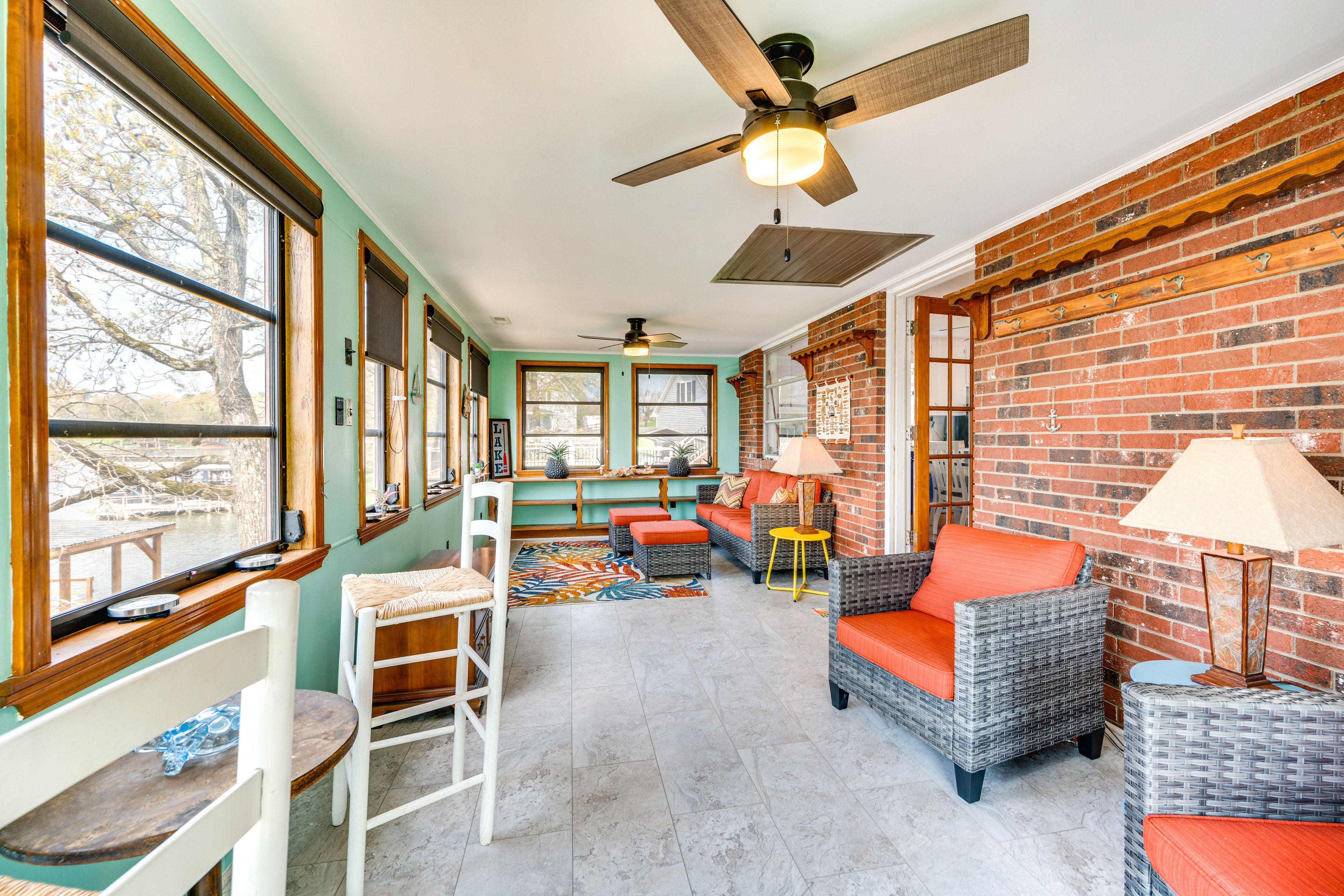Sunroom | Main Level | Waterfront View