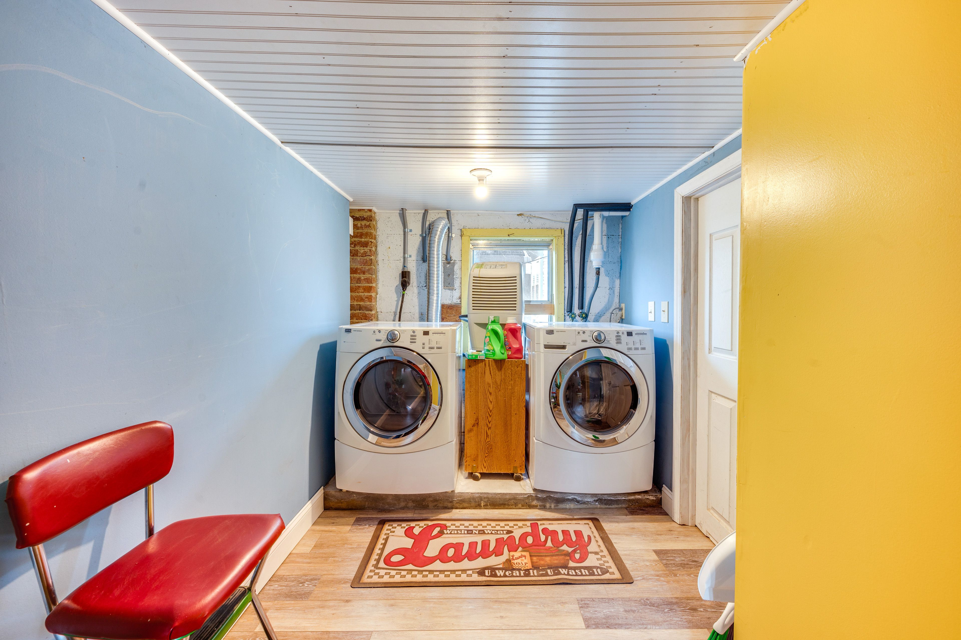 Laundry Area | Lower Level | Washer + Dryer