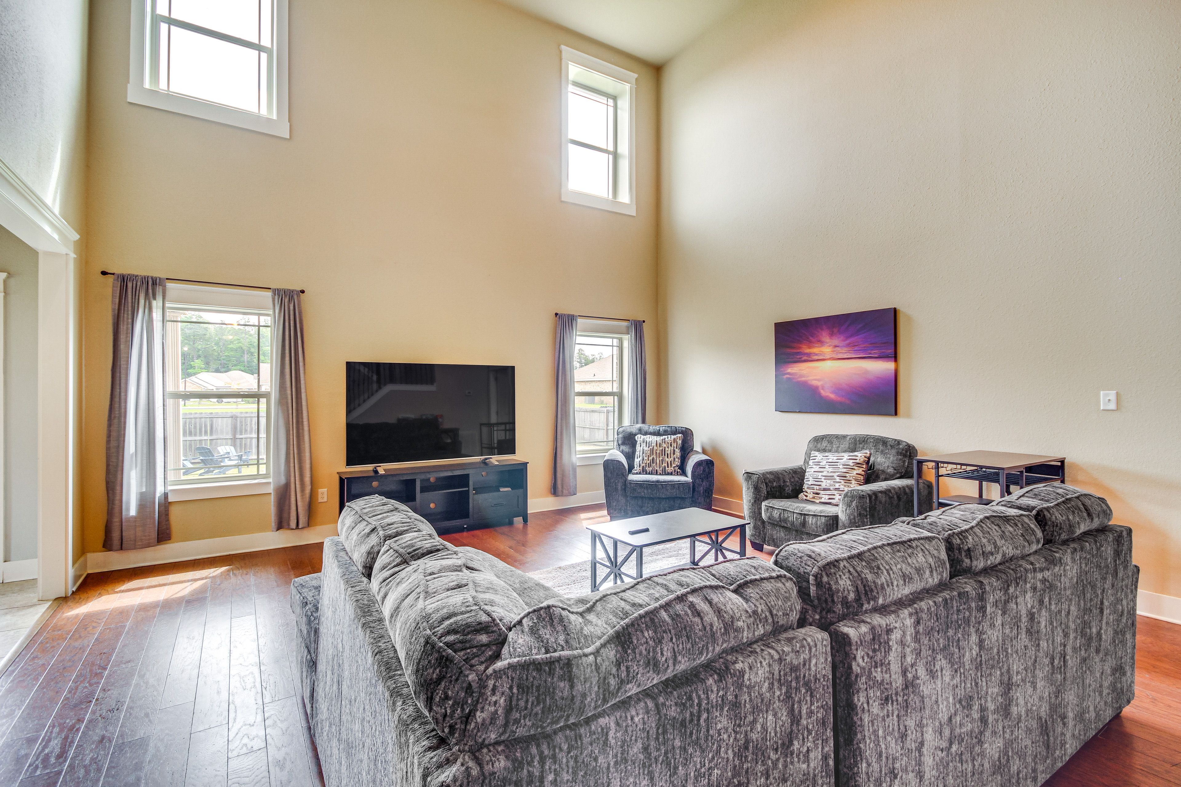 Living Room | 1st Floor | Coffee Bar w/ Pod Coffee Maker