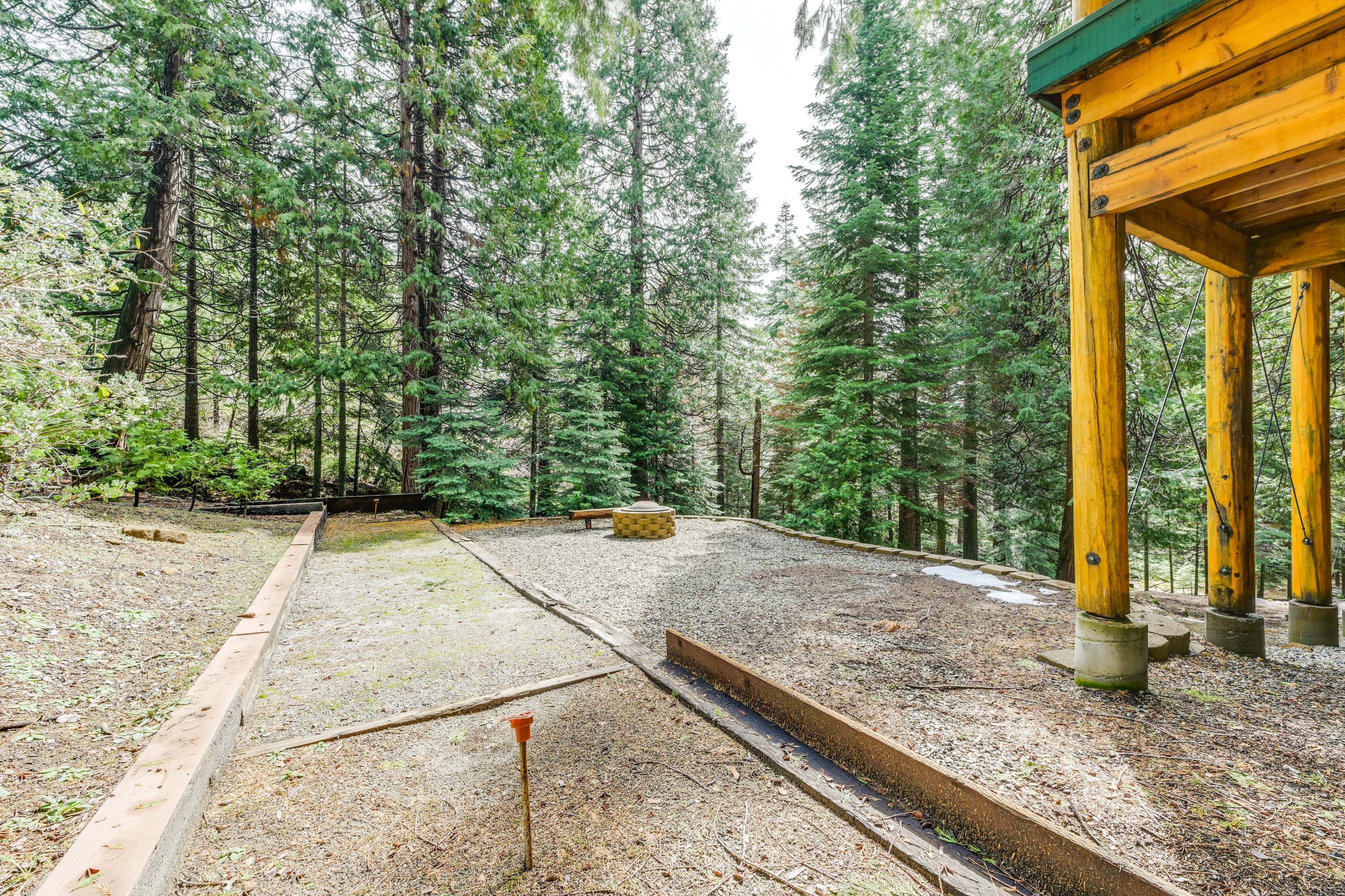 Private Backyard Area