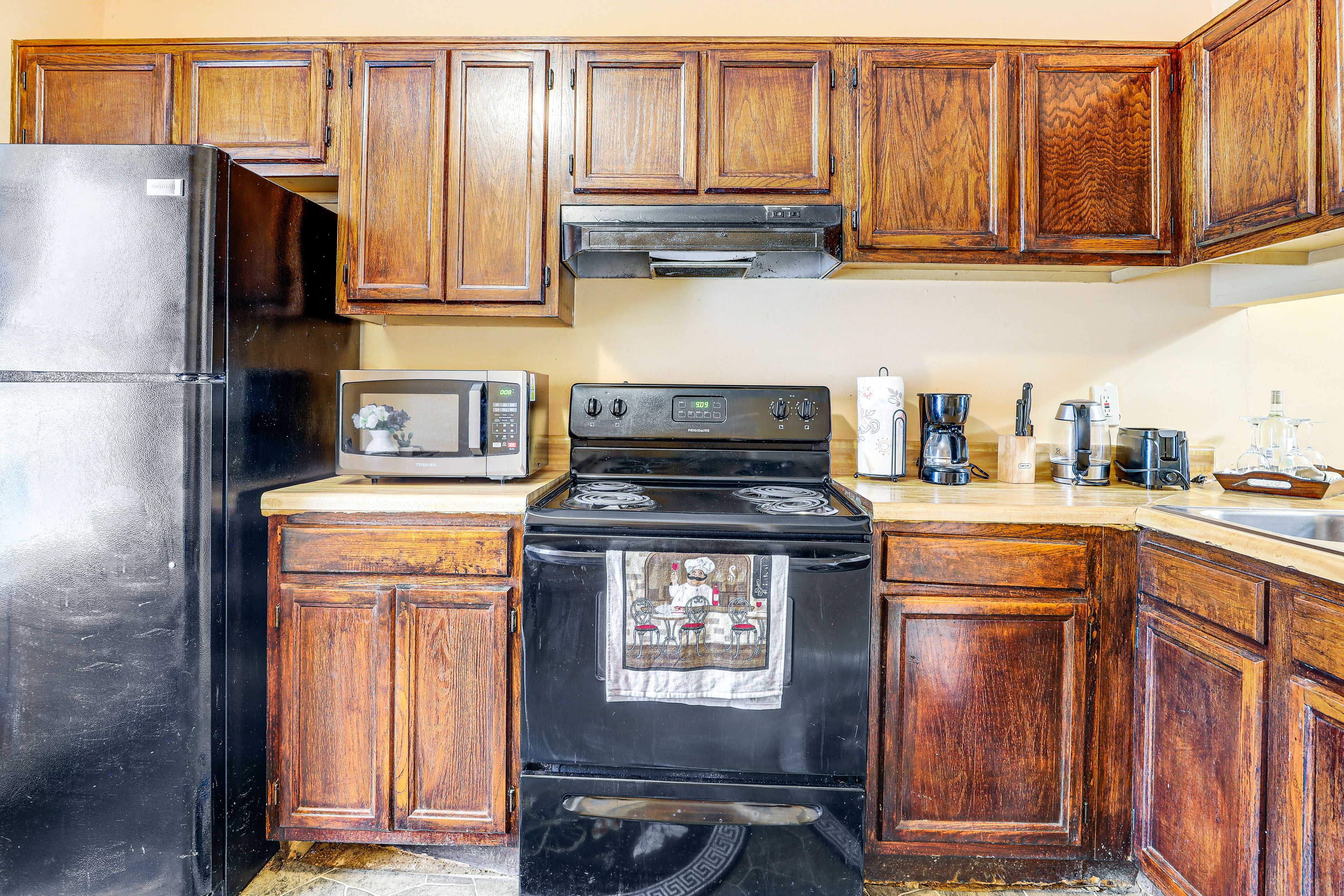 Kitchen | 1st Floor | Drip Coffee Maker | Toaster | Cooking Basics
