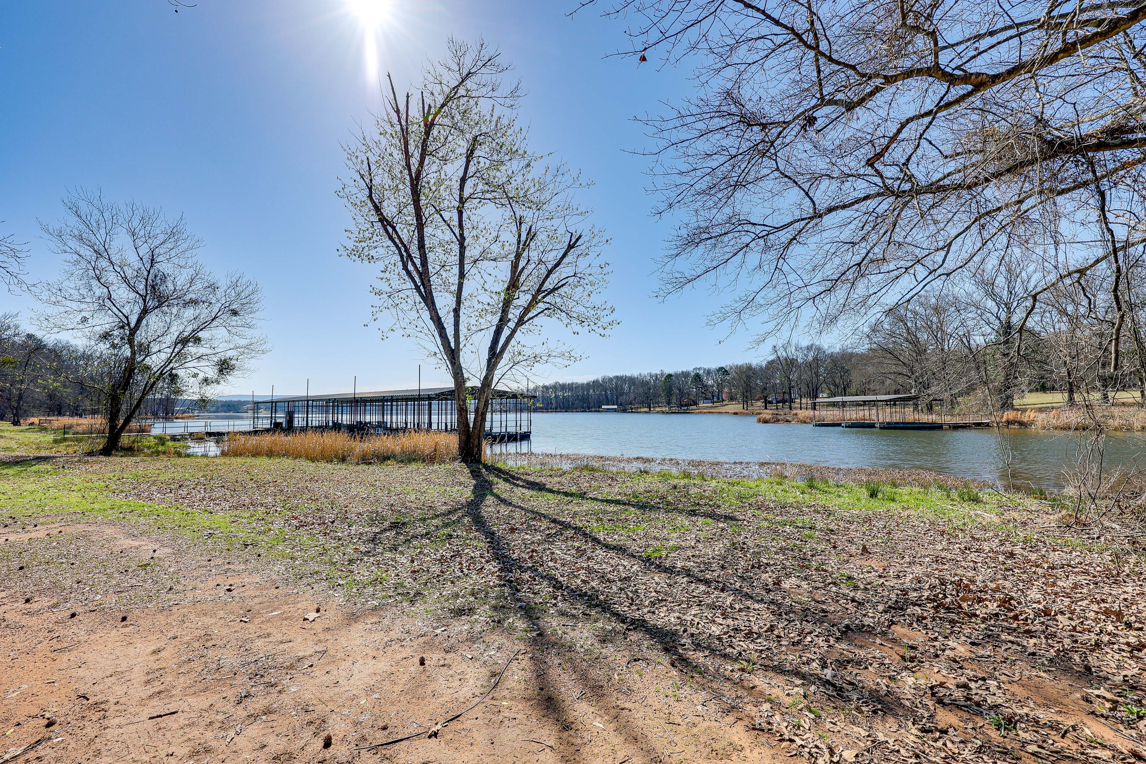 Walk to Shoal Bay on Lake Dardanelle