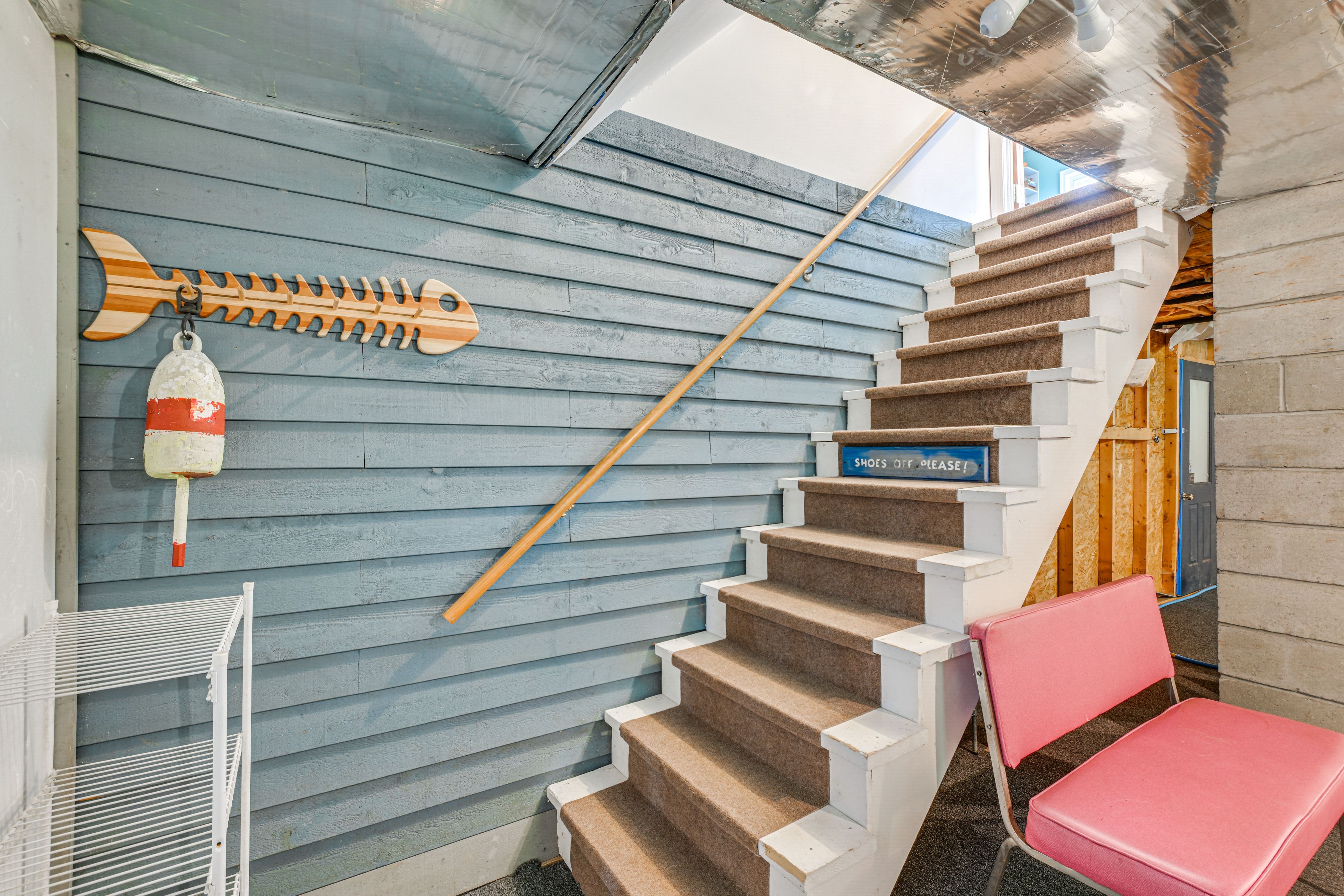 Stairs to Access 1st Floor
