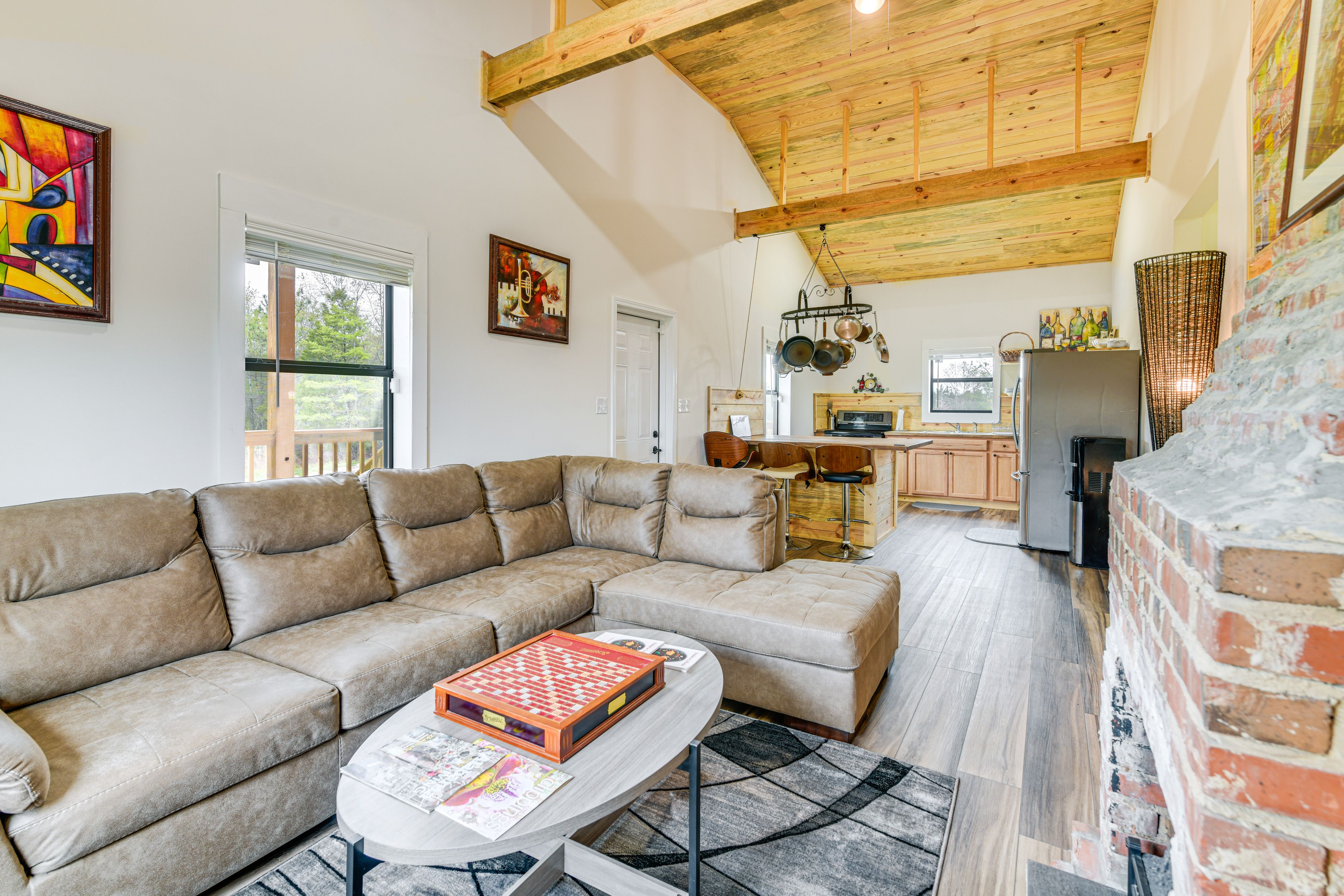 Abbeville Vacation Rental | 4BR | 2BA | 1,500 Sq Ft | Stairs Required