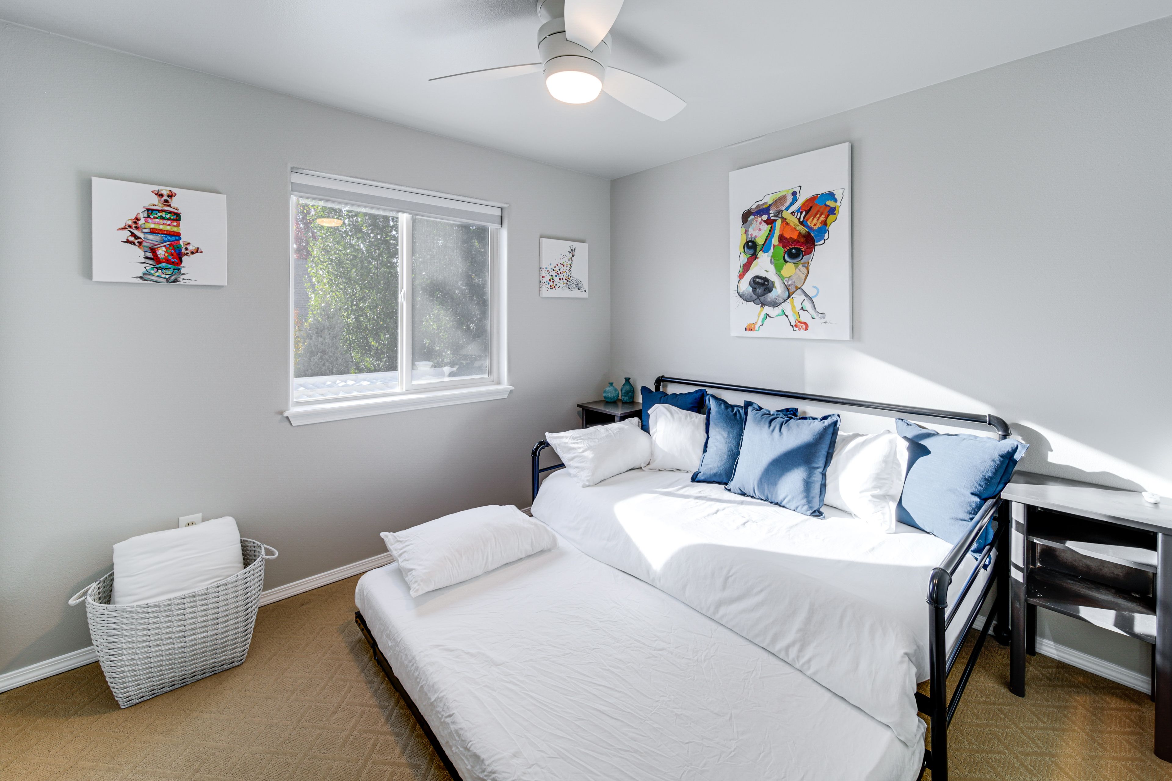 Bedroom 3 | Upper Level | Twin Daybed w/ Twin Trundle (Convertible to King Bed)