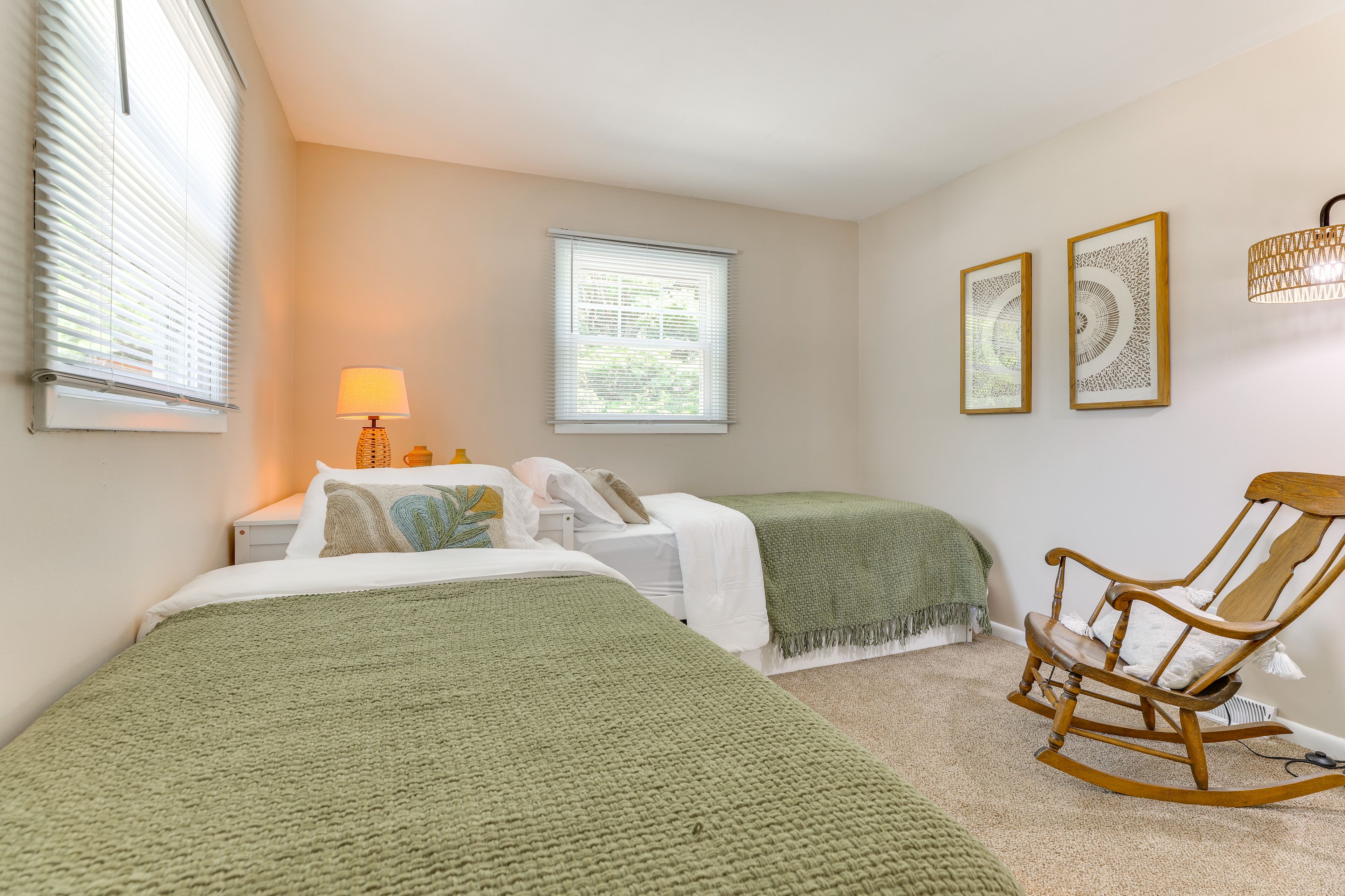 Bedroom 3 | 2nd Floor | 2 Twin Beds | Linens Provided
