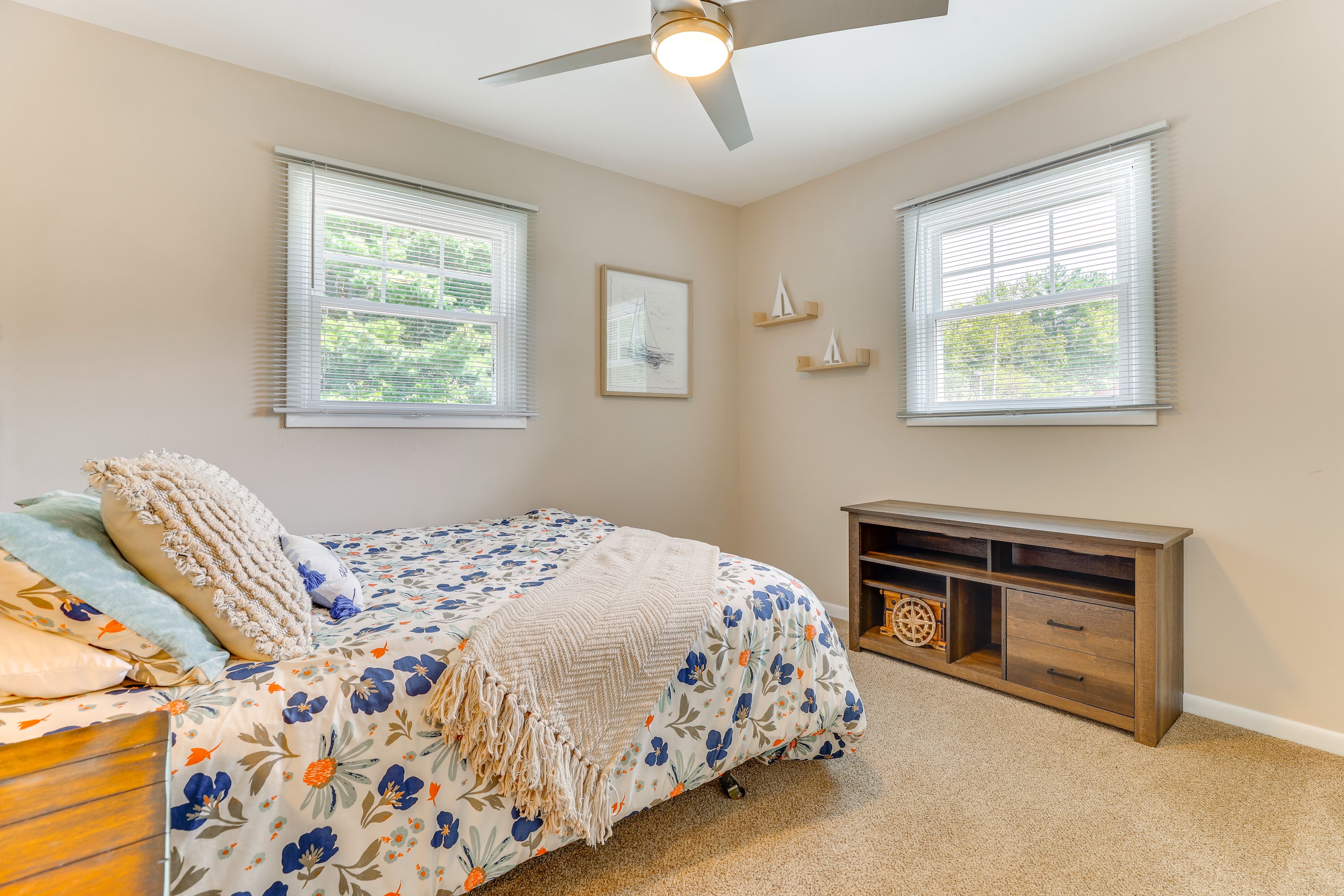 Bedroom 2 | 2nd Floor | Queen Bed | Linens Provided