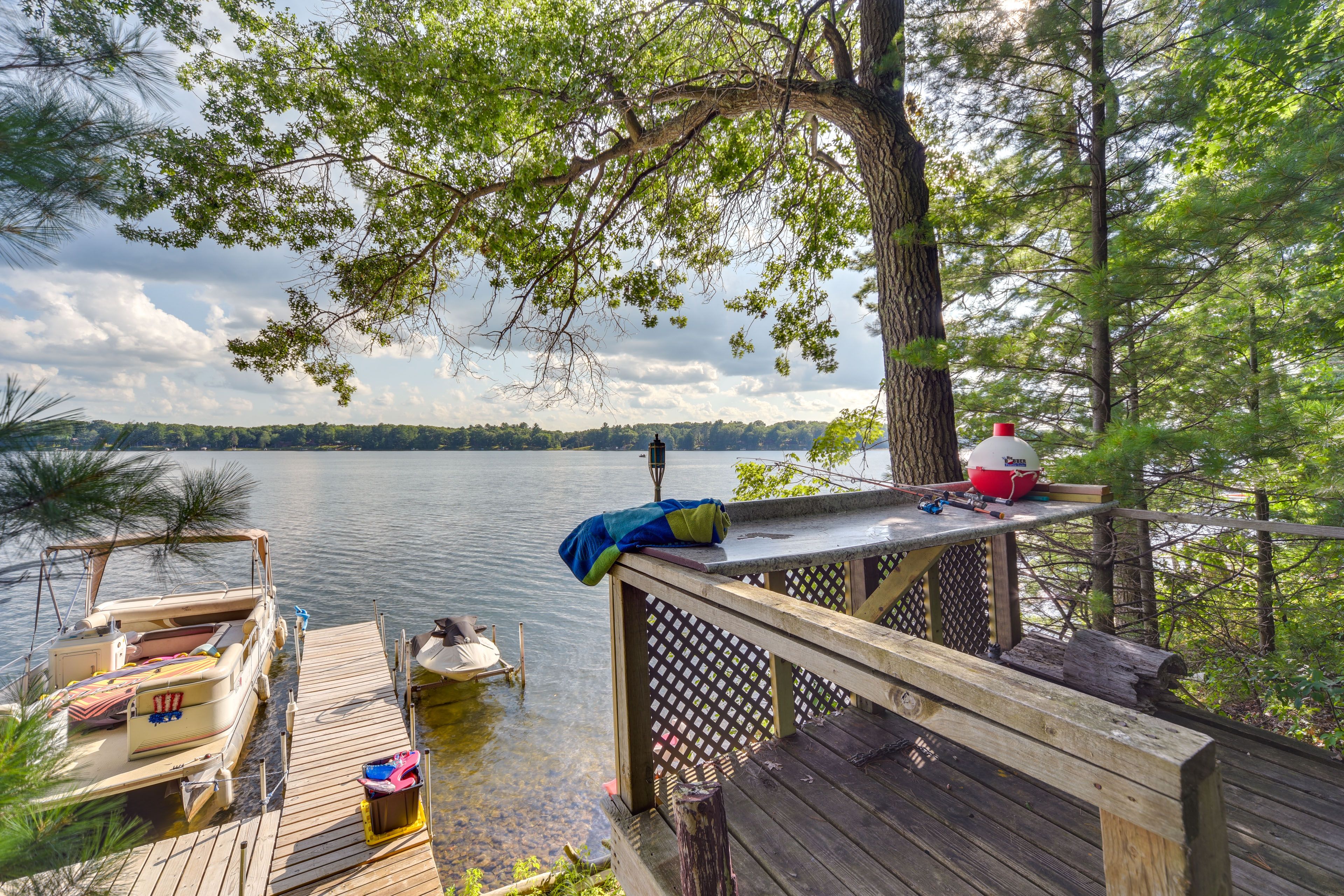 Private Dock | Lake Access