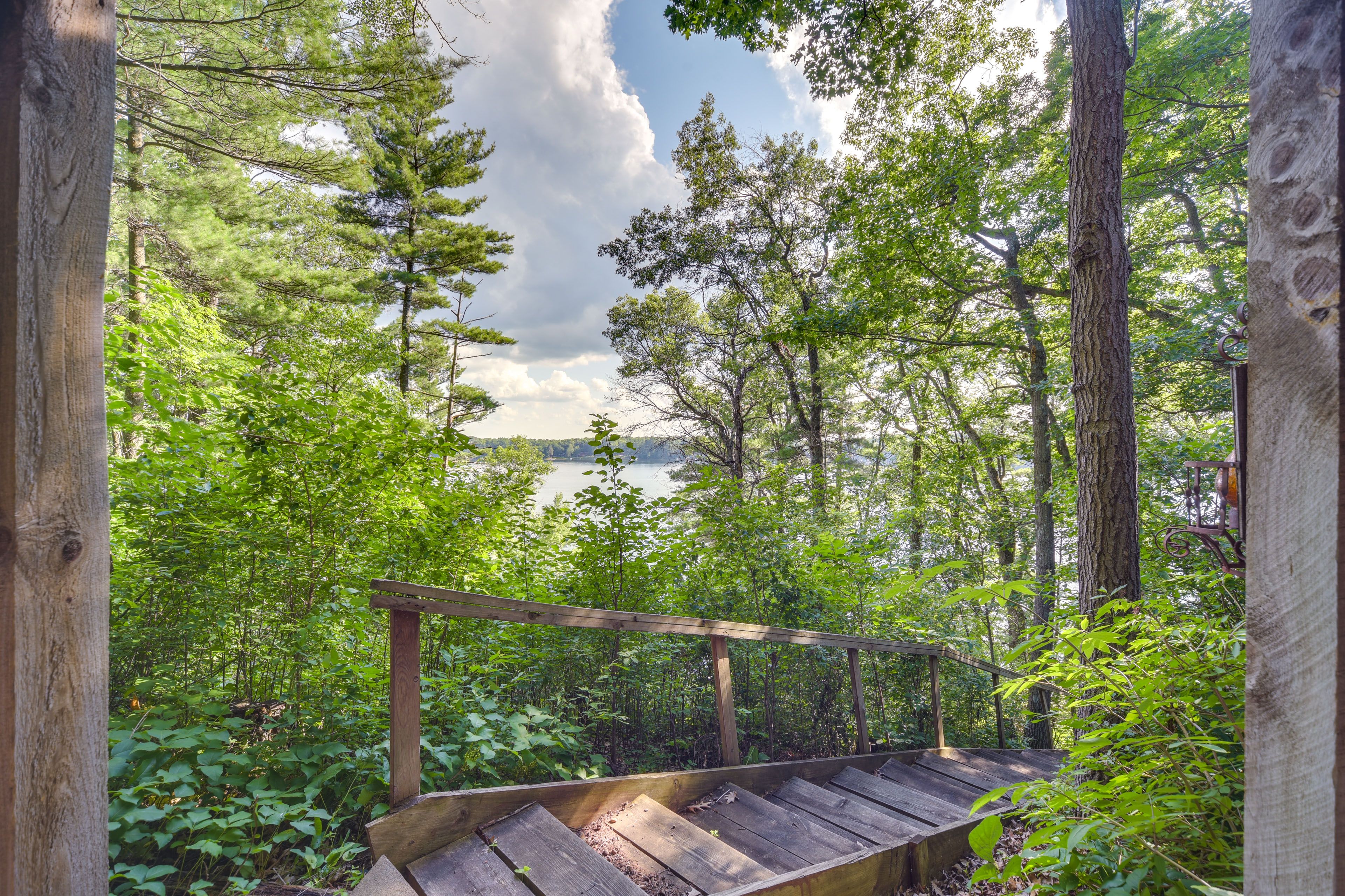 Stairs to Lake Access