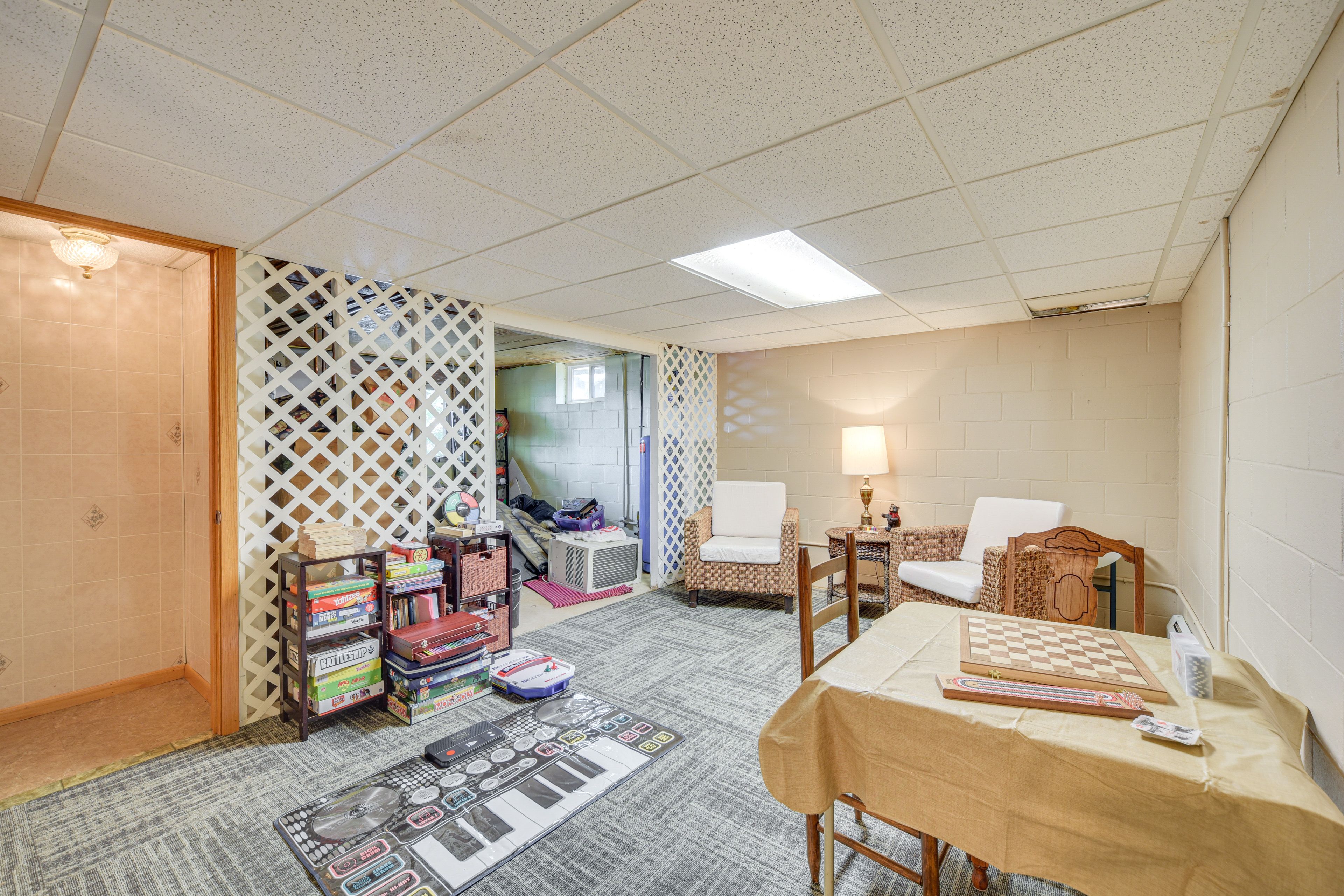 Board Game Area | Basement Level