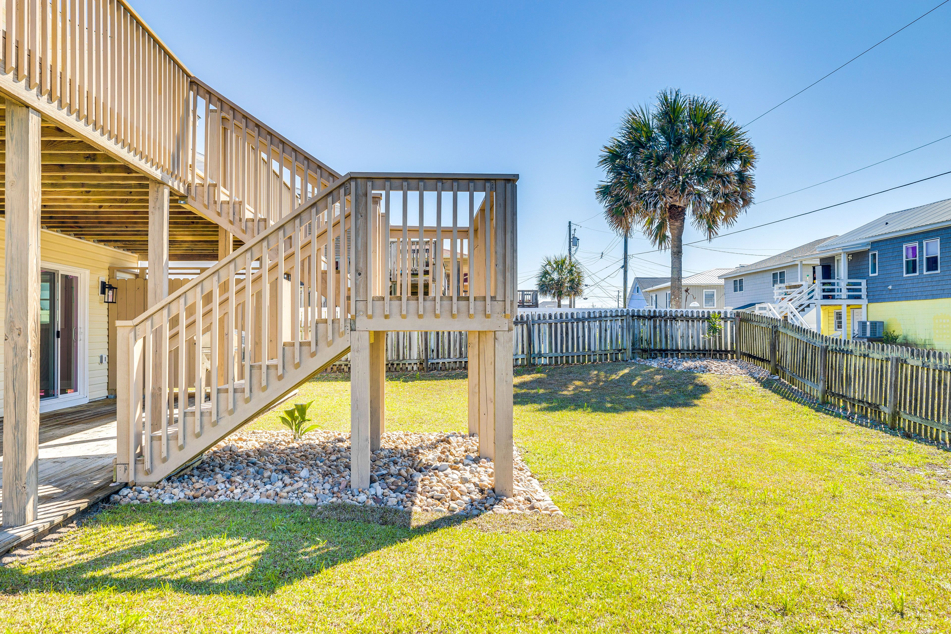 Fenced Backyard