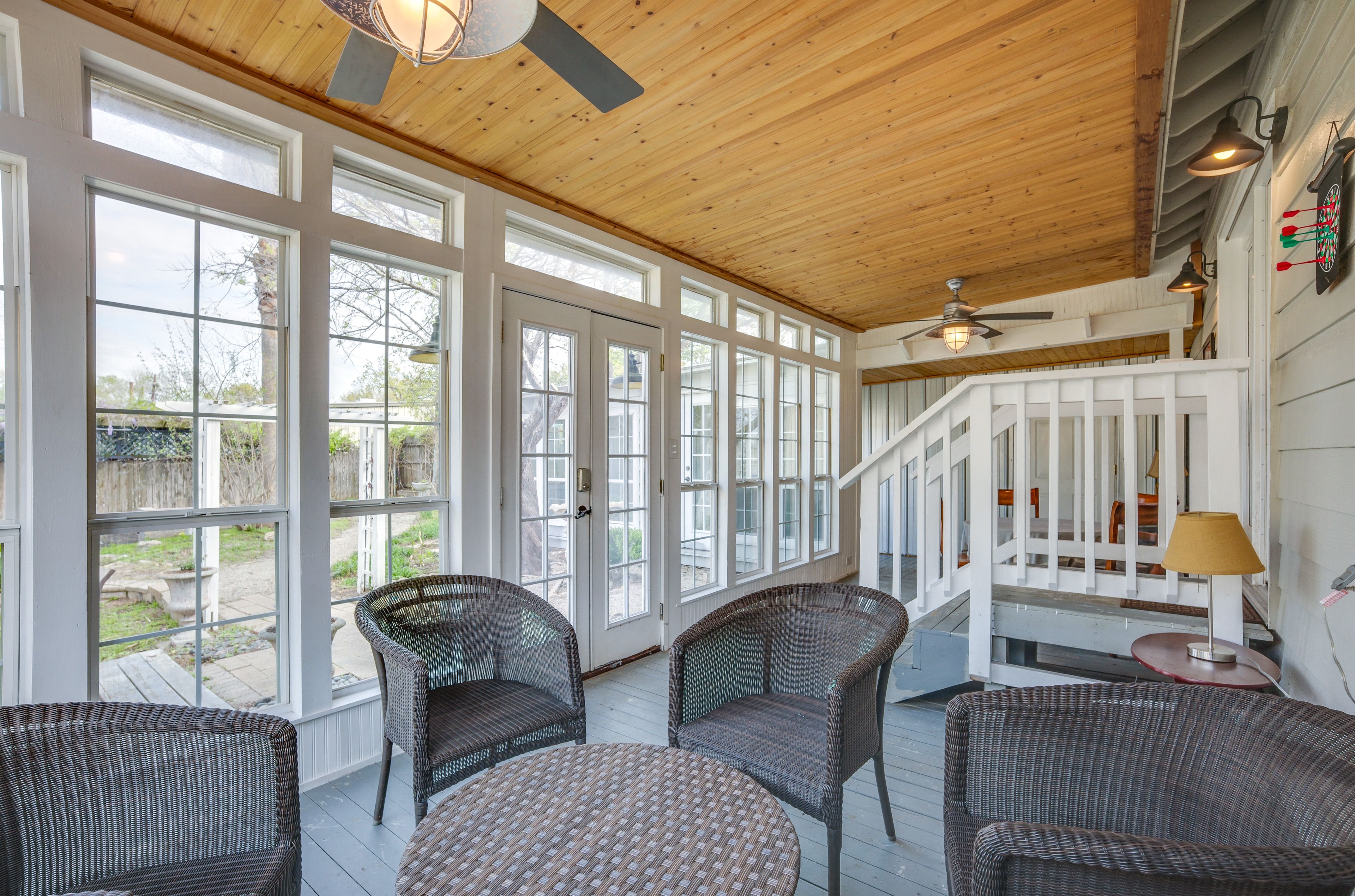 Enclosed Deck | Steps to Access