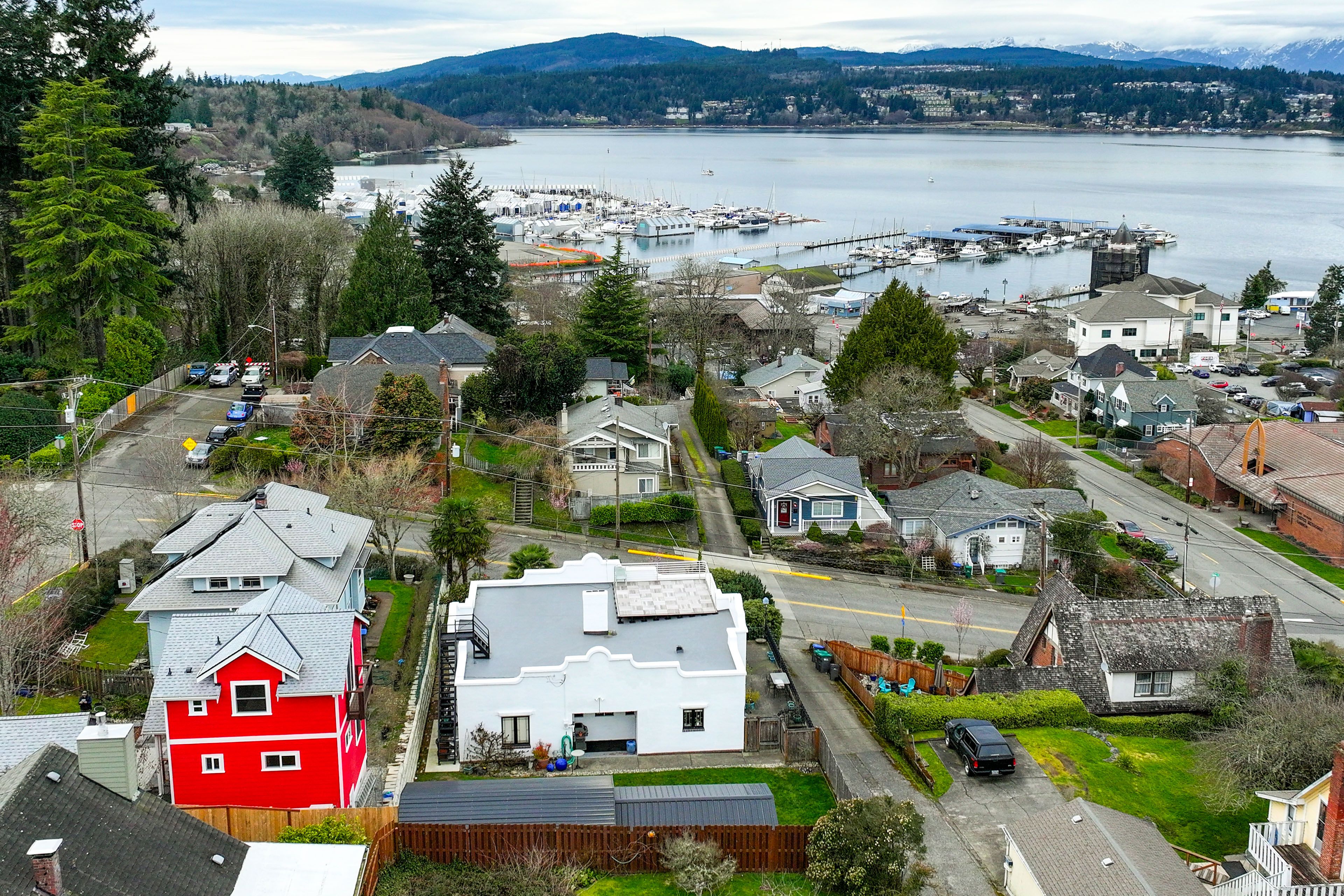 Cottage Exterior | Water & Mountain Views