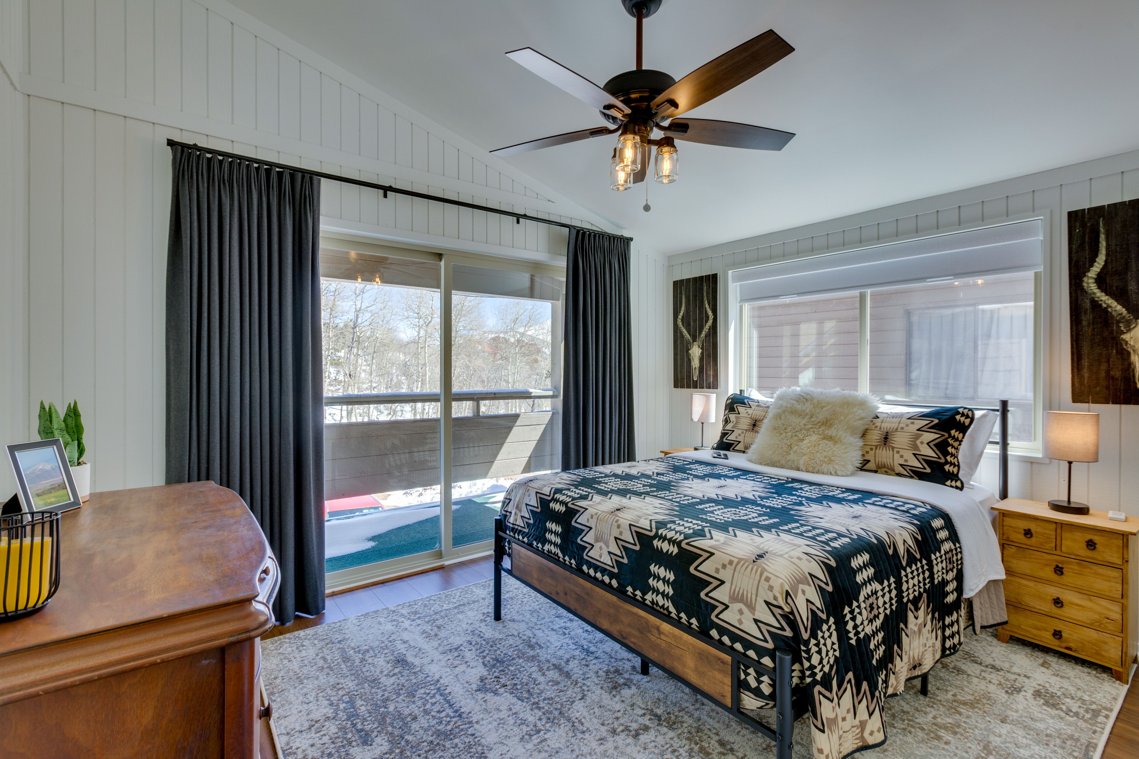 La Veta Vacation Rental | 1BR | 1BA | Steps Required | 764 Sq Ft
