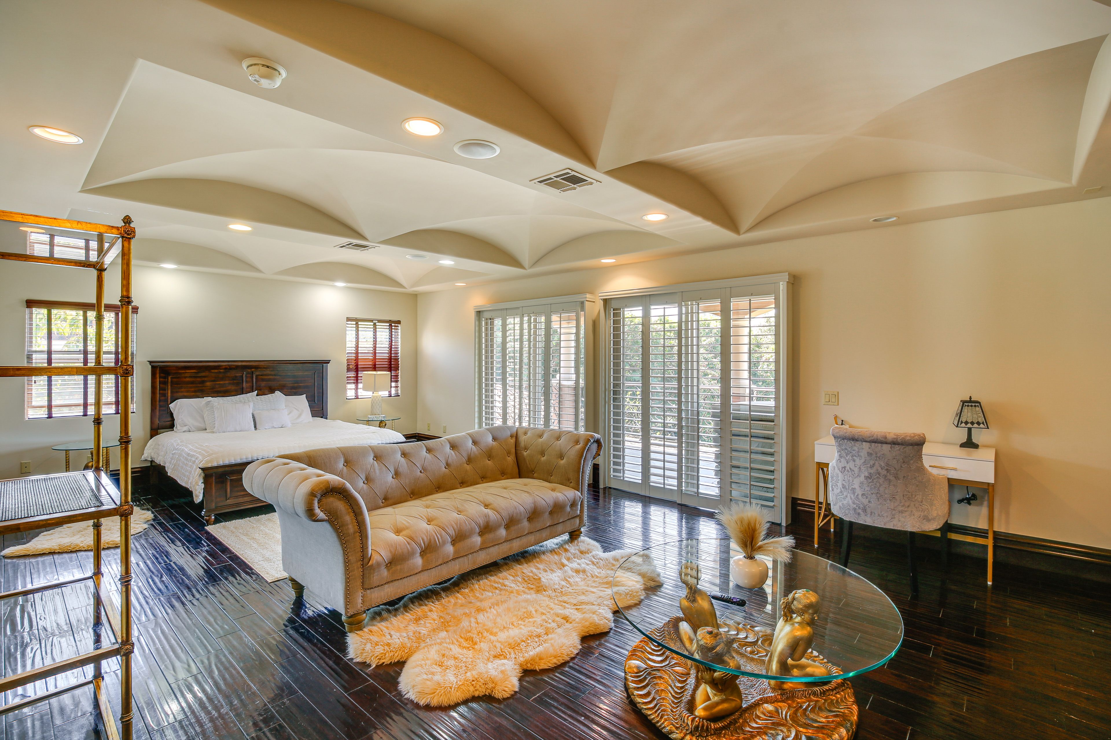 Bedroom 1 | California King Bed | Linens Provided | Private Balcony | 2nd Floor