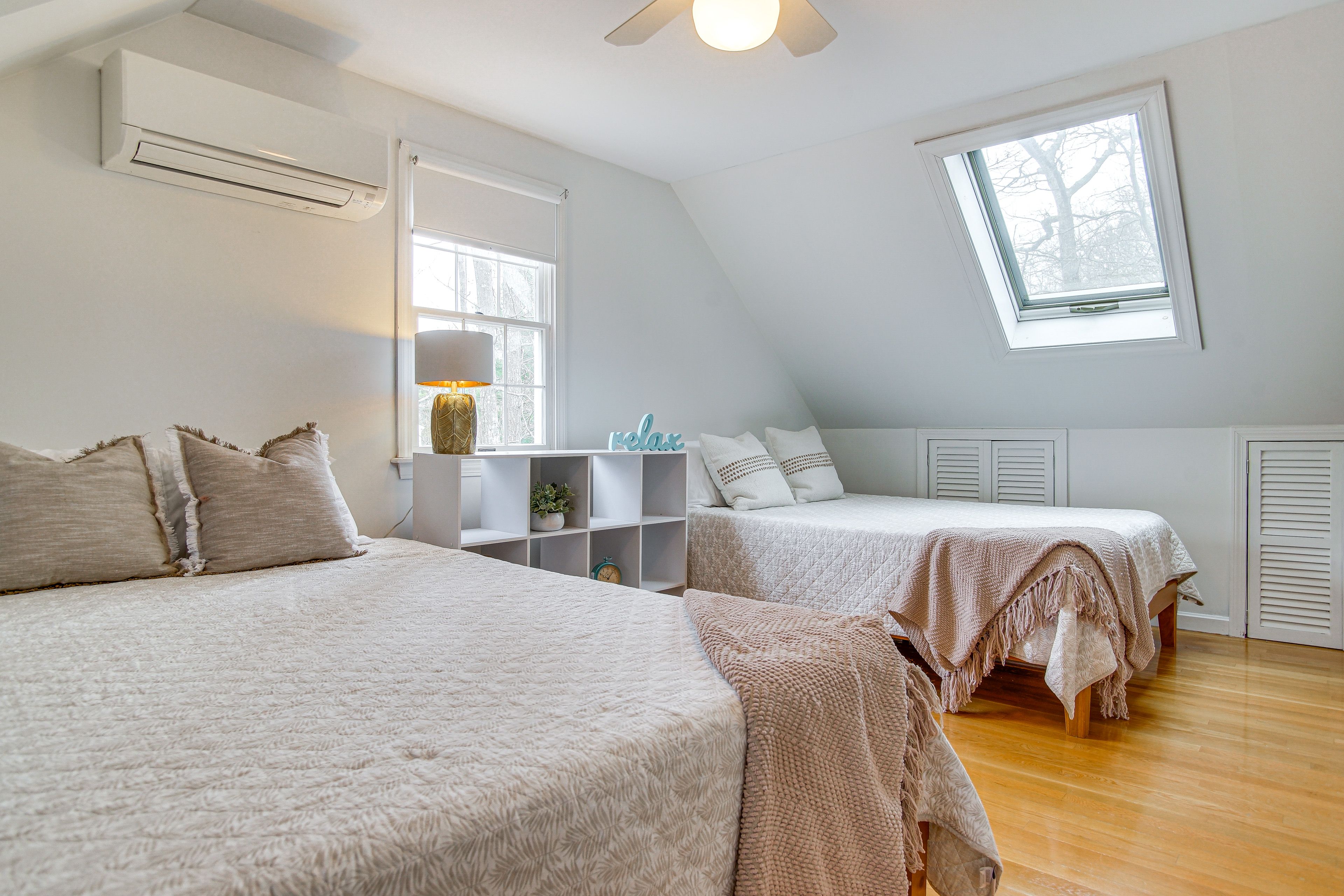 Bedroom 2 | 2 Queen Beds | Lofted Twin Bed | 2nd Floor