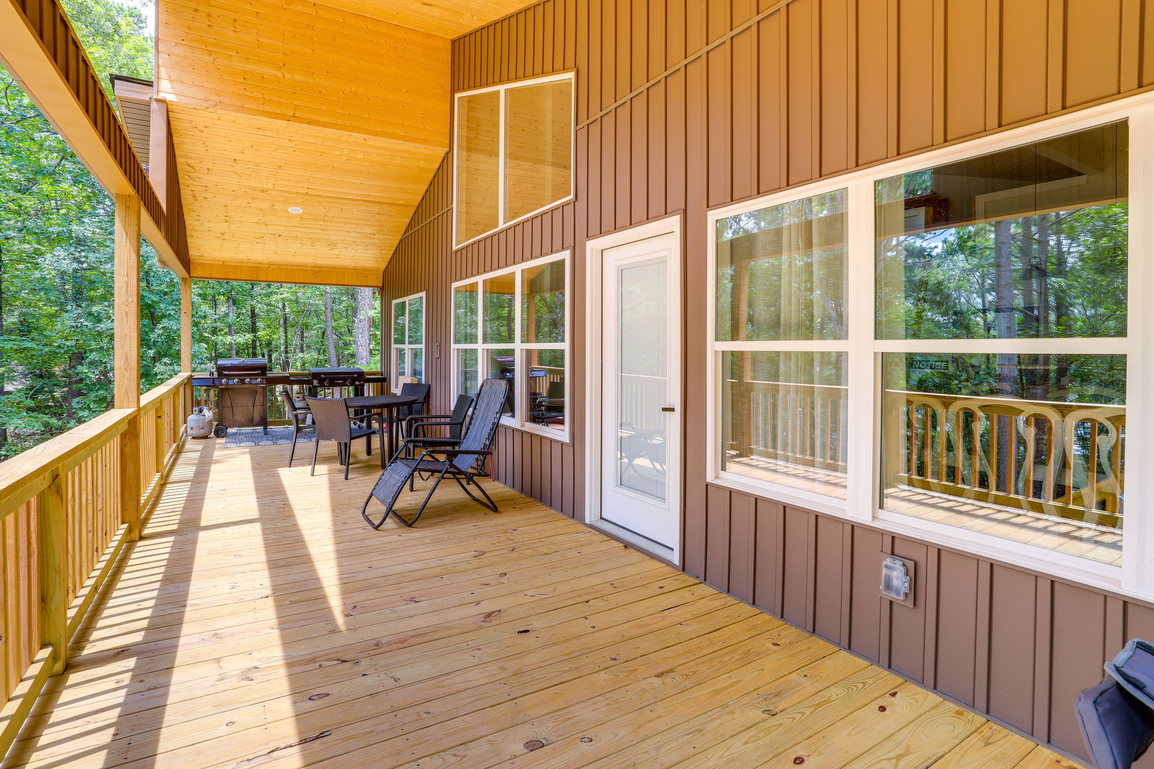 Large Covered Deck