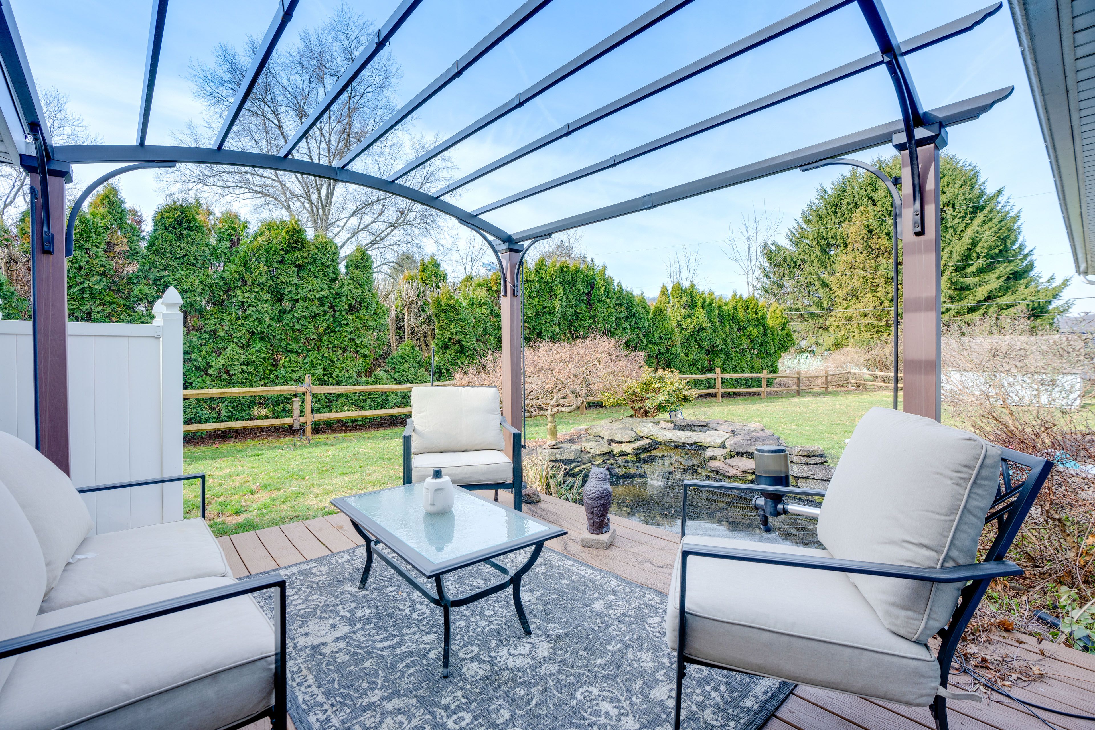 Coopersburg Vacation Rental | 3BR | 1.5BA | 2 Steps to Enter | 2,025 Sq Ft