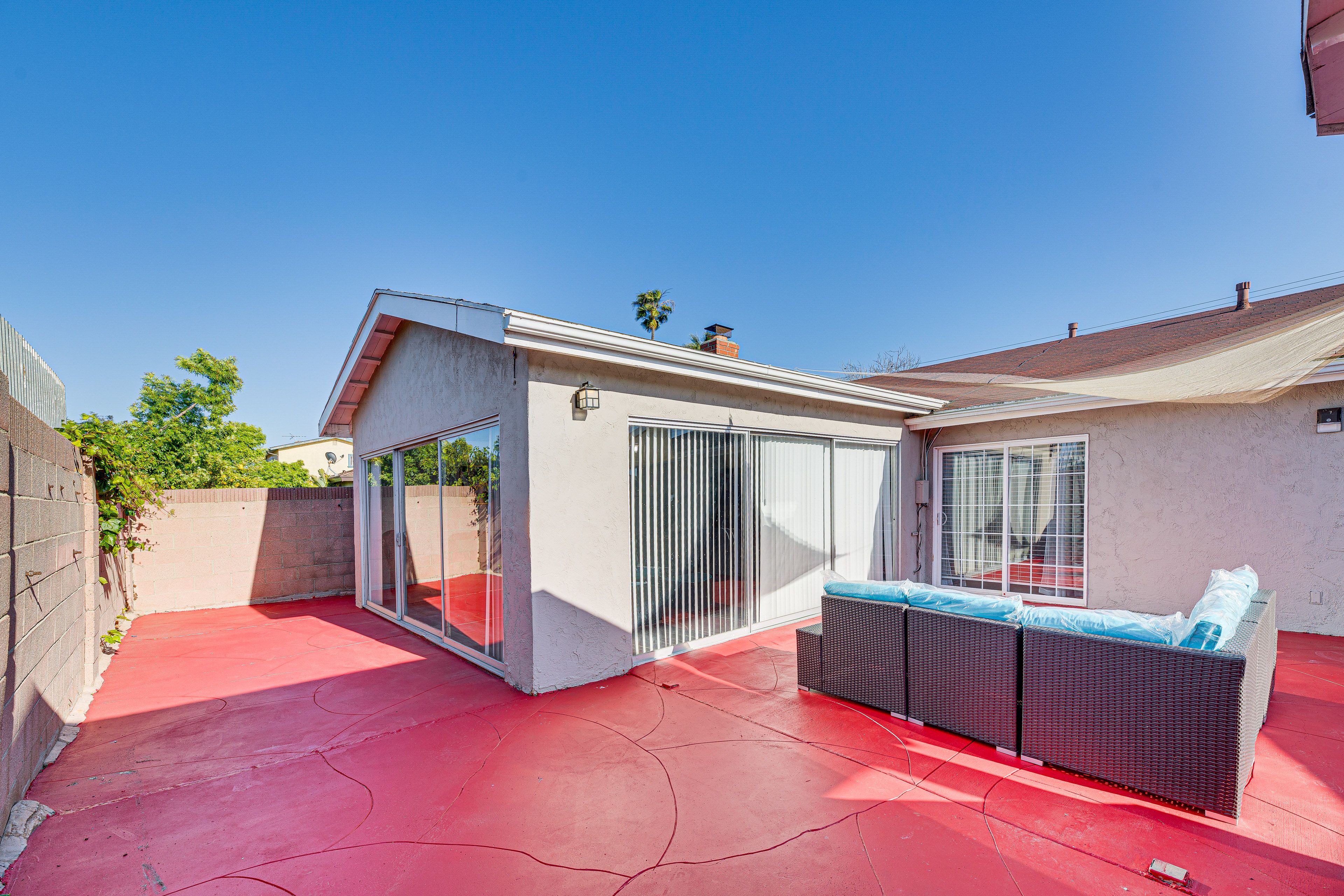 Fenced-In Patio