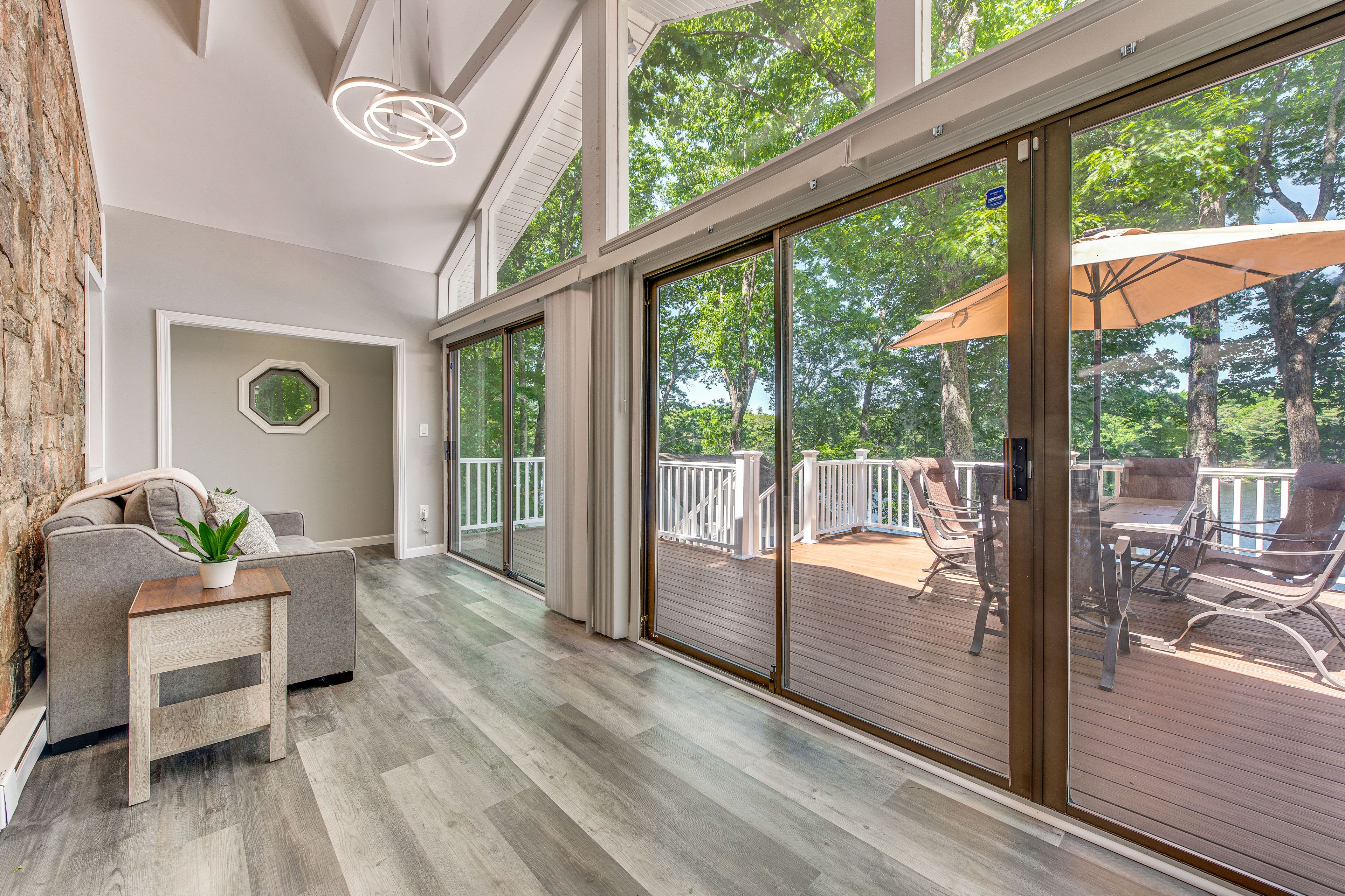 Sunroom | 2nd Floor | Deck Access | Water View