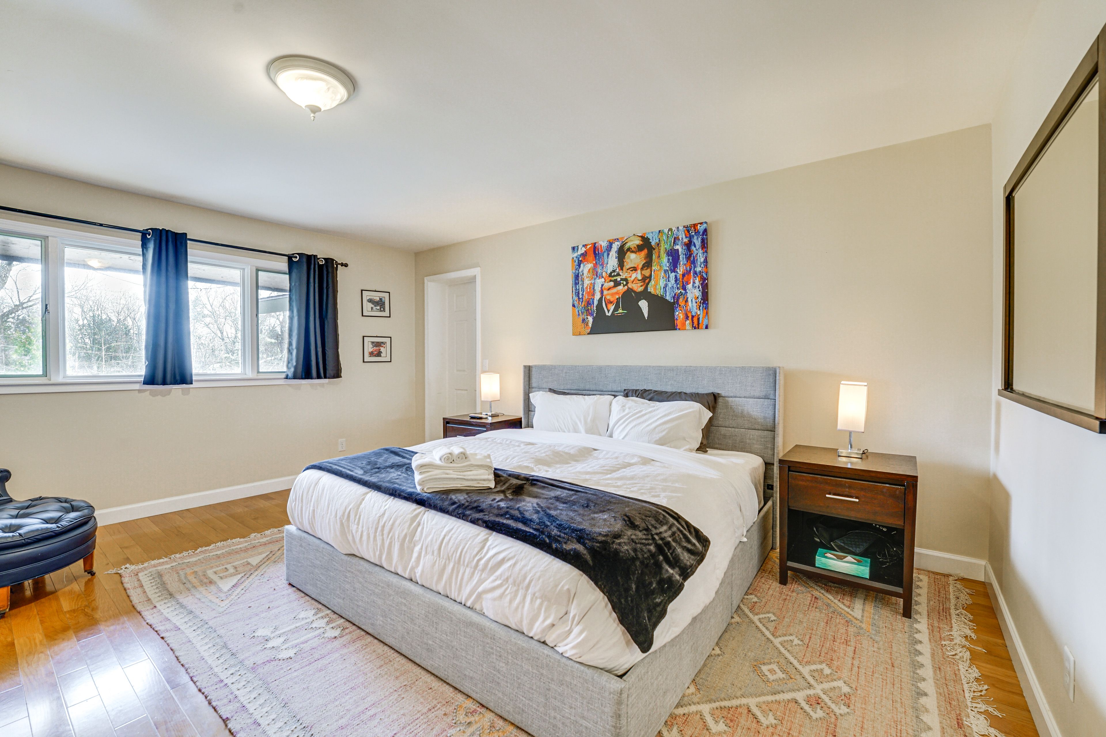 Bedroom 1 | Upper Level | King Bed | Linens Provided