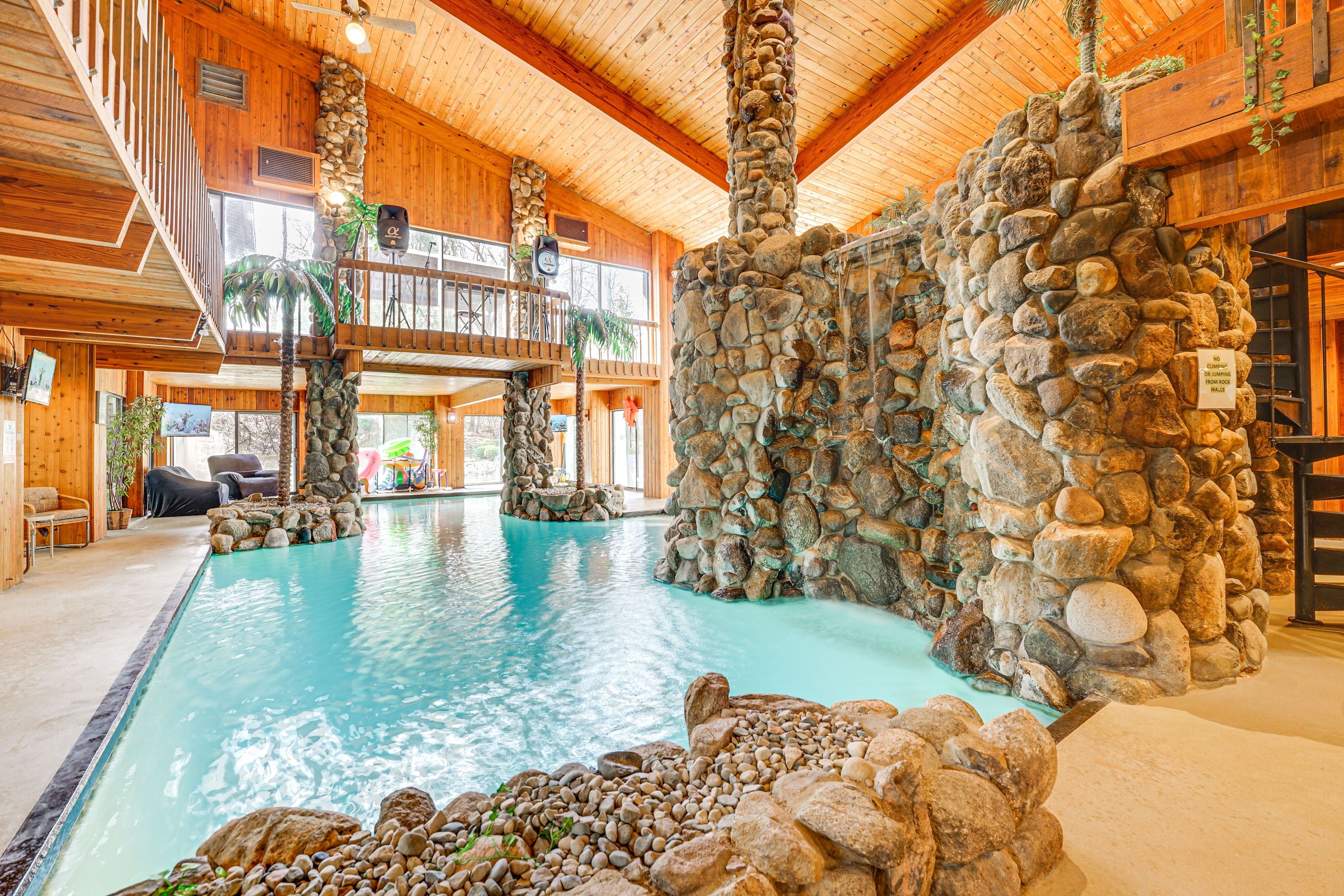 Indoor Pool Area | Lower Level