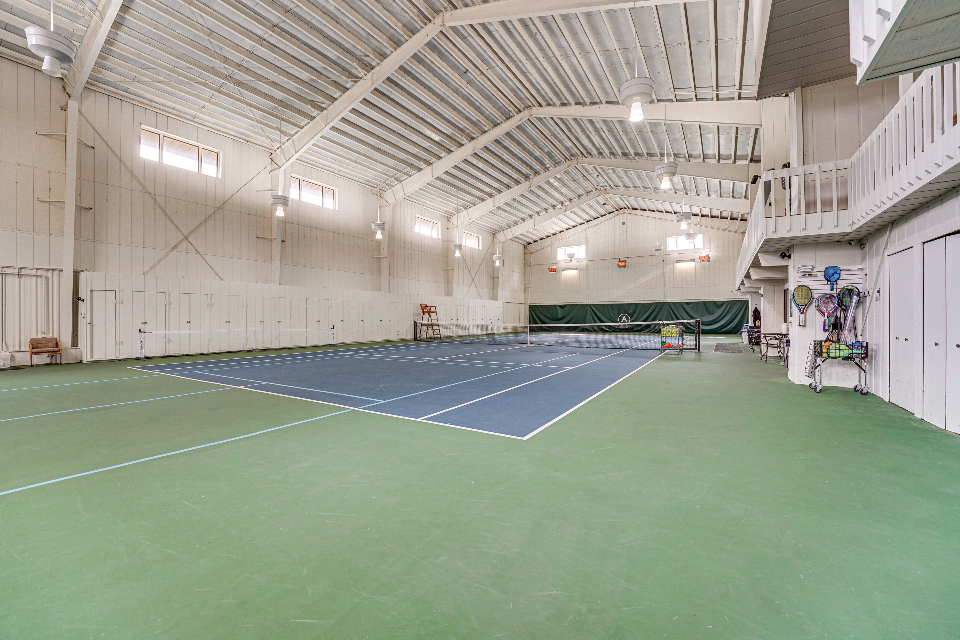 Indoor Tennis Court | Lower Level