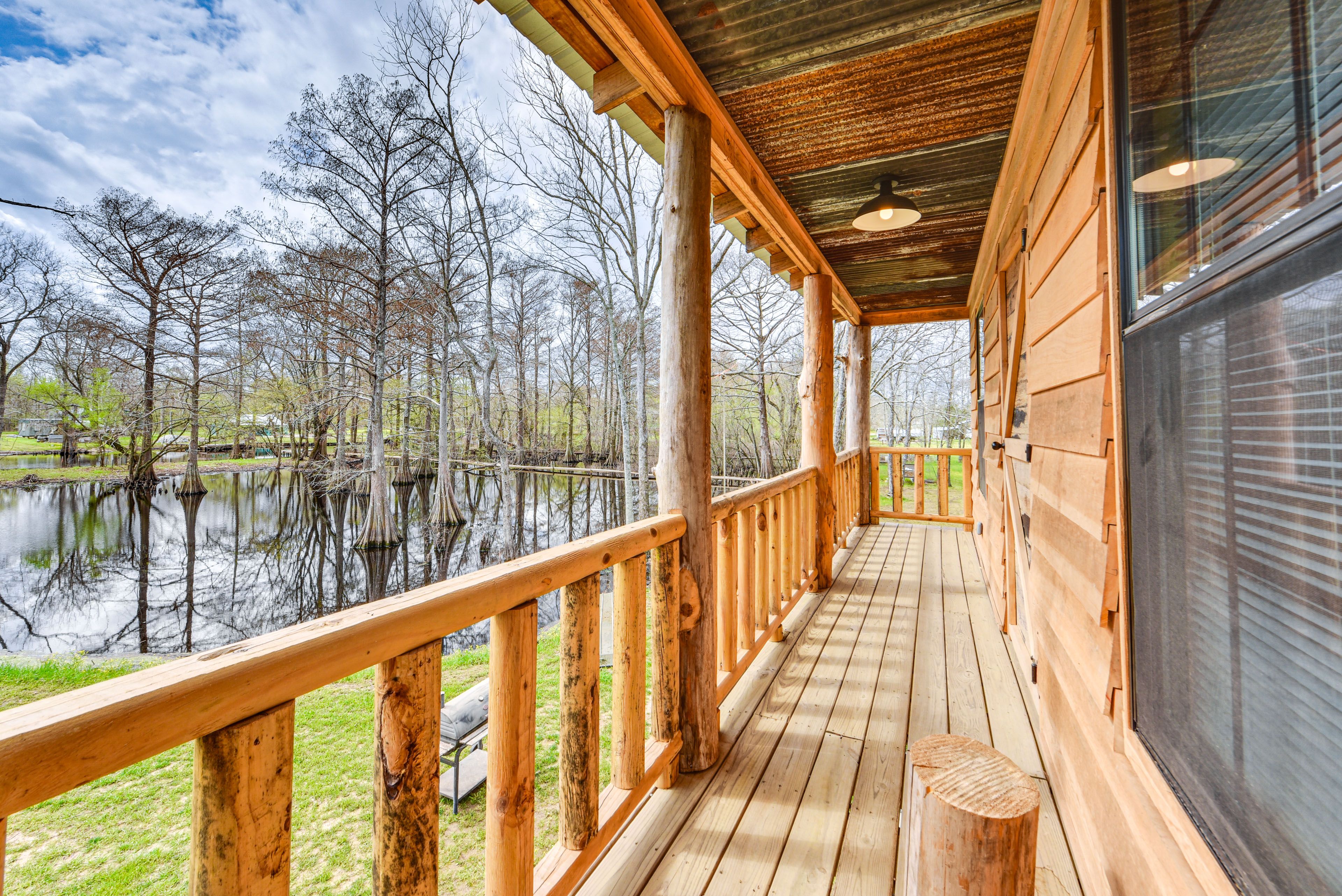 Covered Deck | Water Views