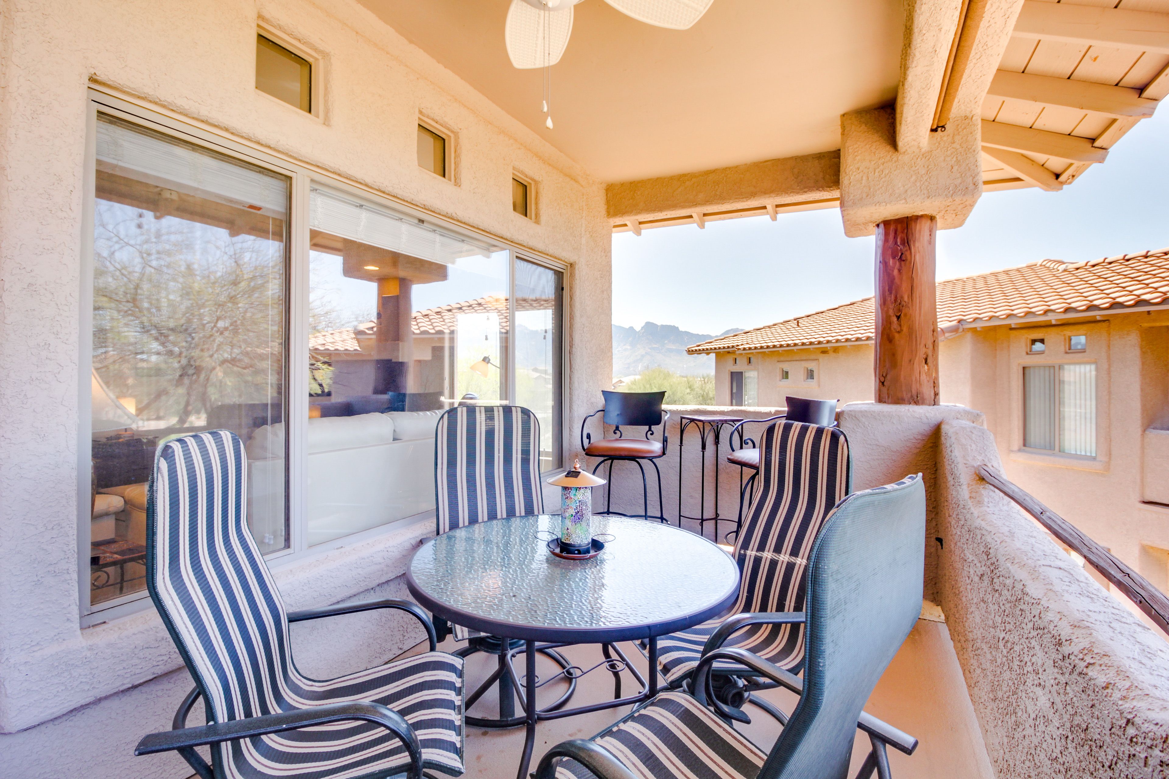 Oro Valley Vacation Rental | 2BR | 2BA | 1,250 Sq Ft | Stairs Required to Enter