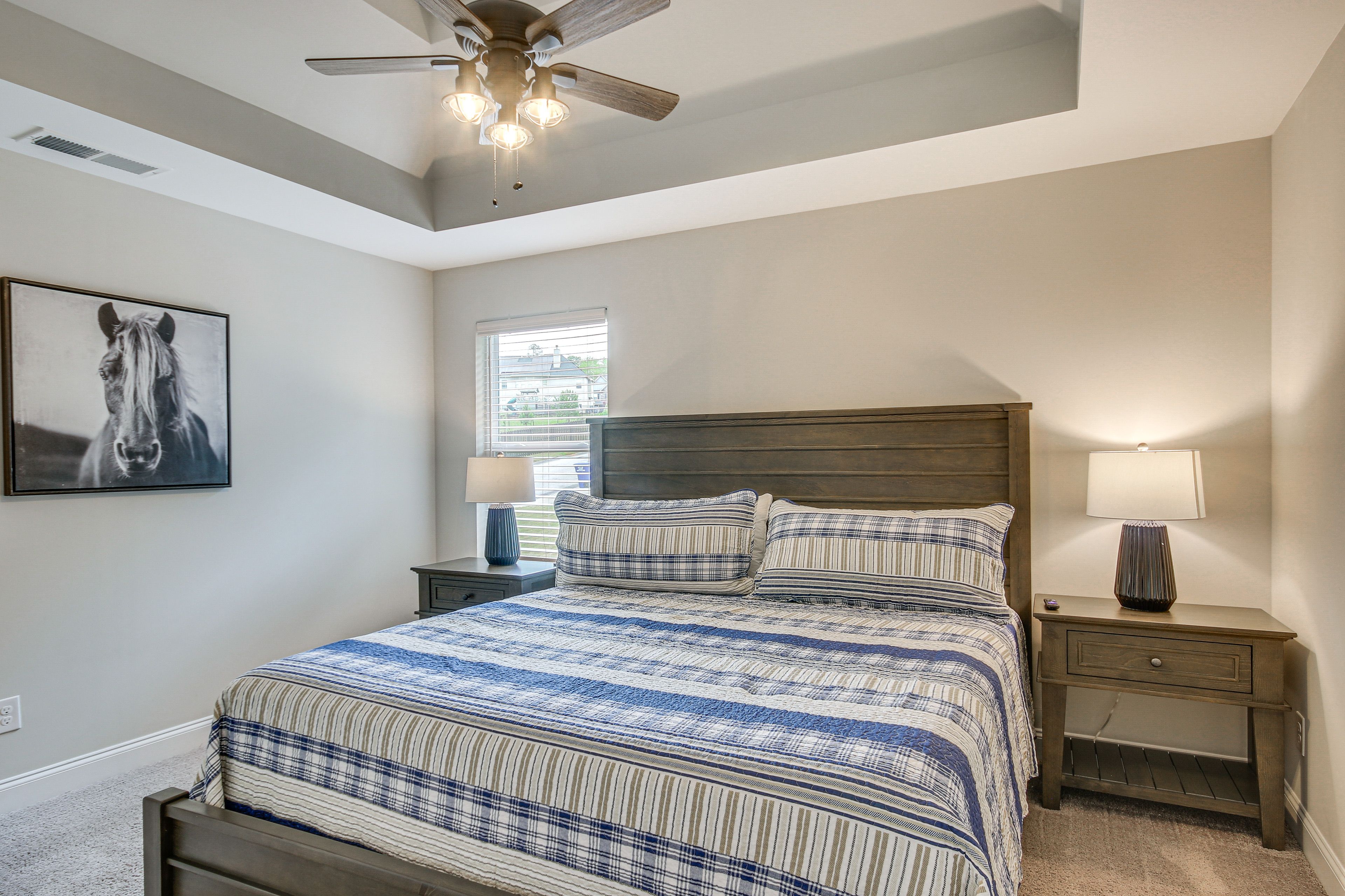 Bedroom 1 | King Bed | 2nd Floor | Smart TV