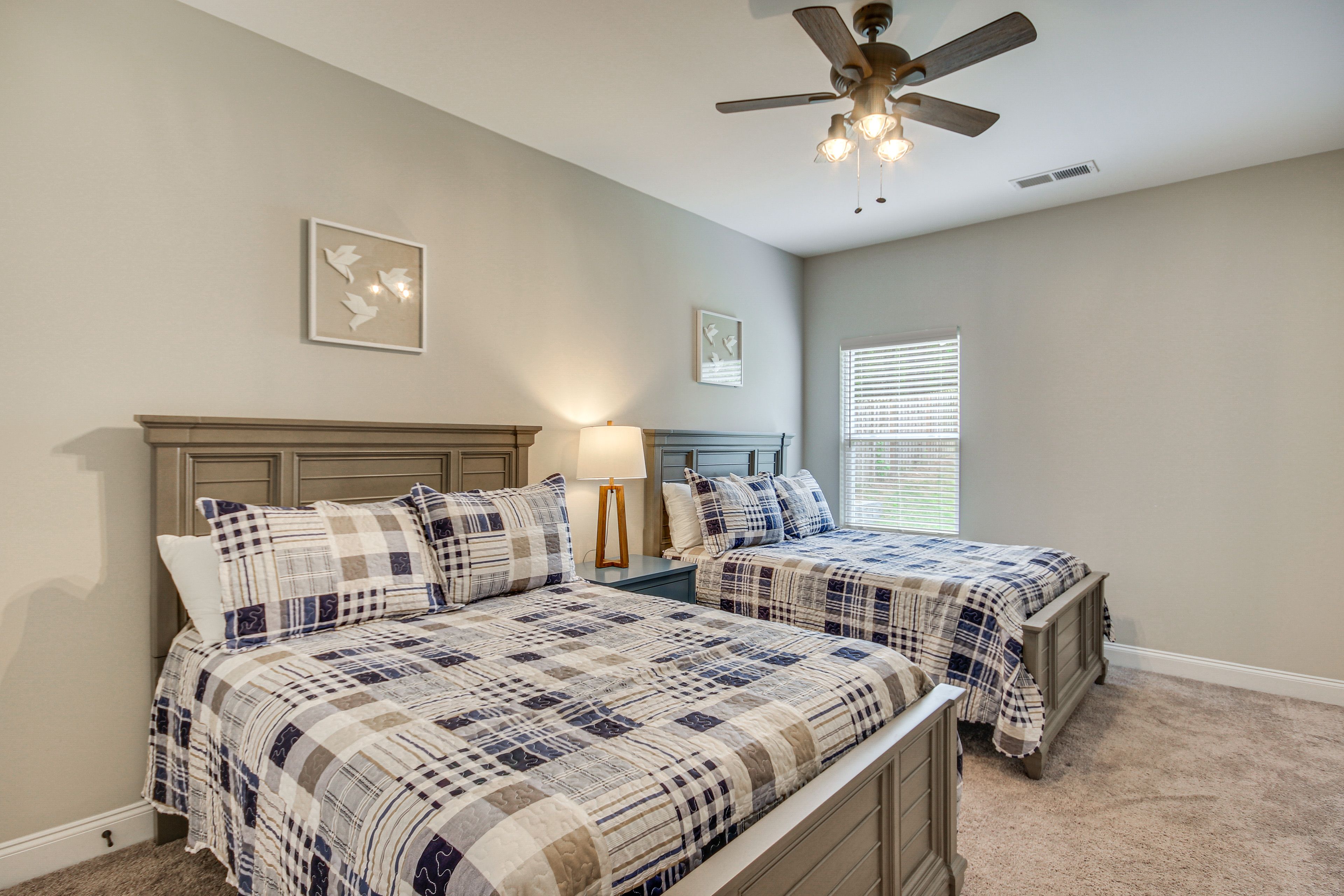 Bedroom 4 | 2 Full Beds | 1st Floor | Smart TV