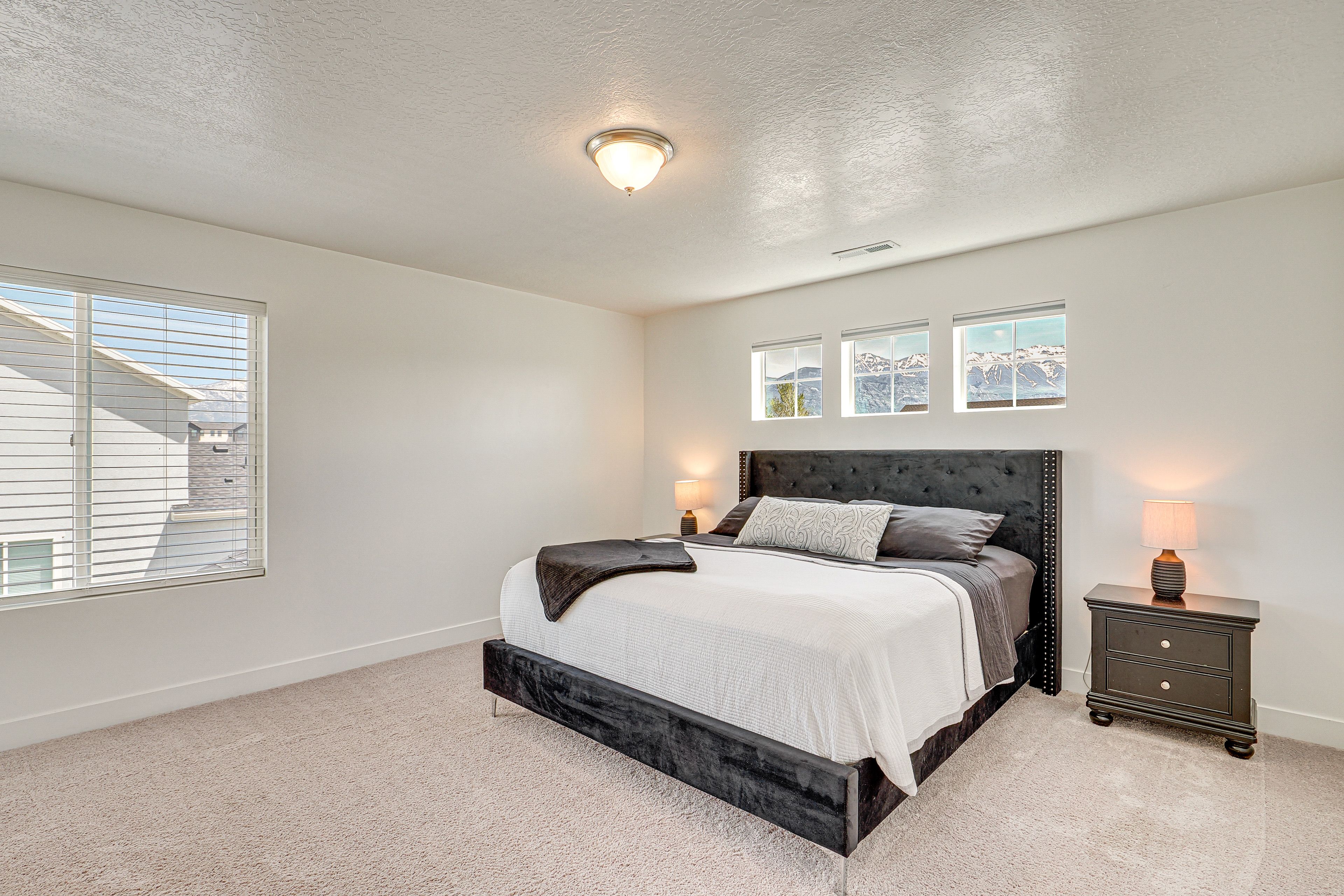 Bedroom 1 | California King Bed | Linens Provided | 2nd Floor