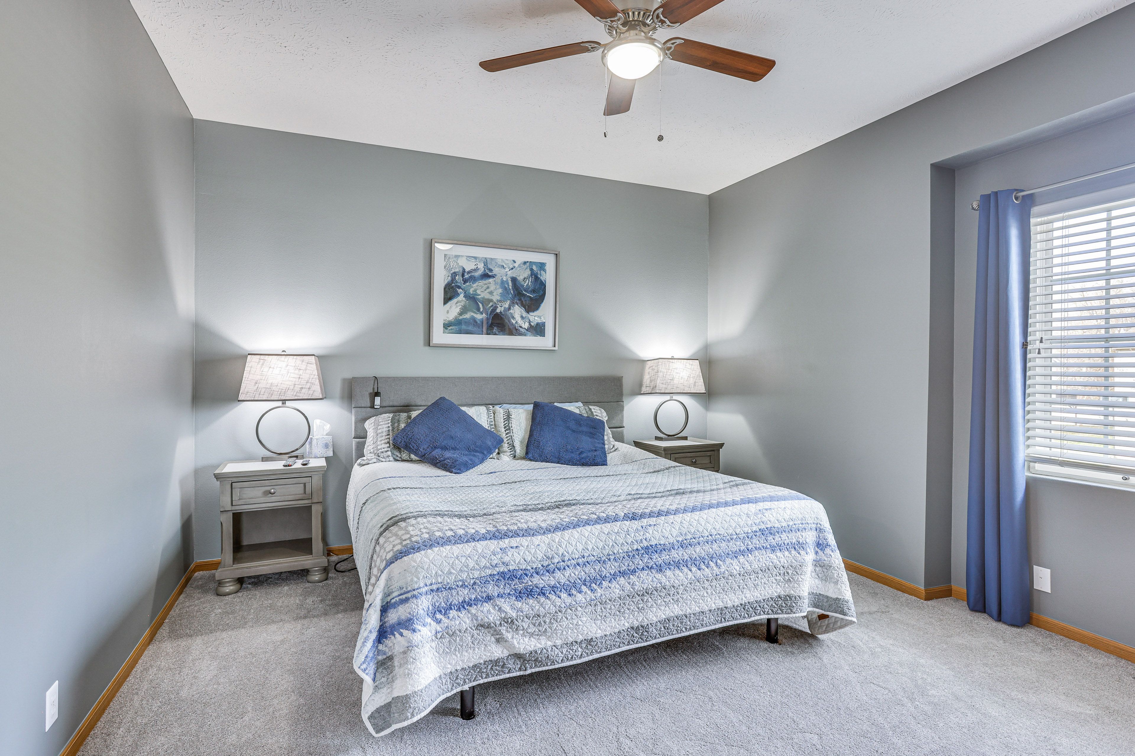 Bedroom 1 | Main Level | King Bed | Smart TV