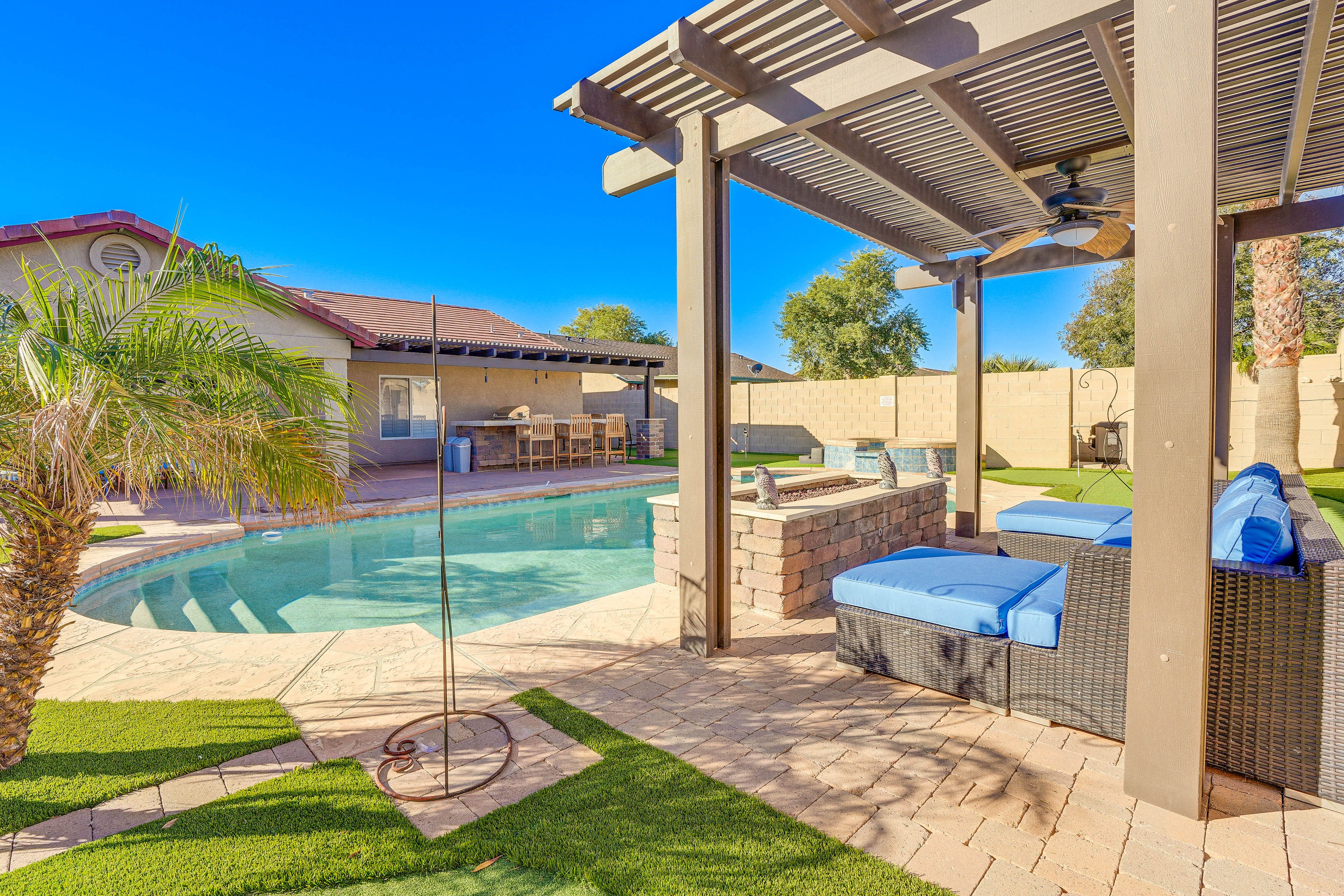 Pergola | Gas Fire Pit