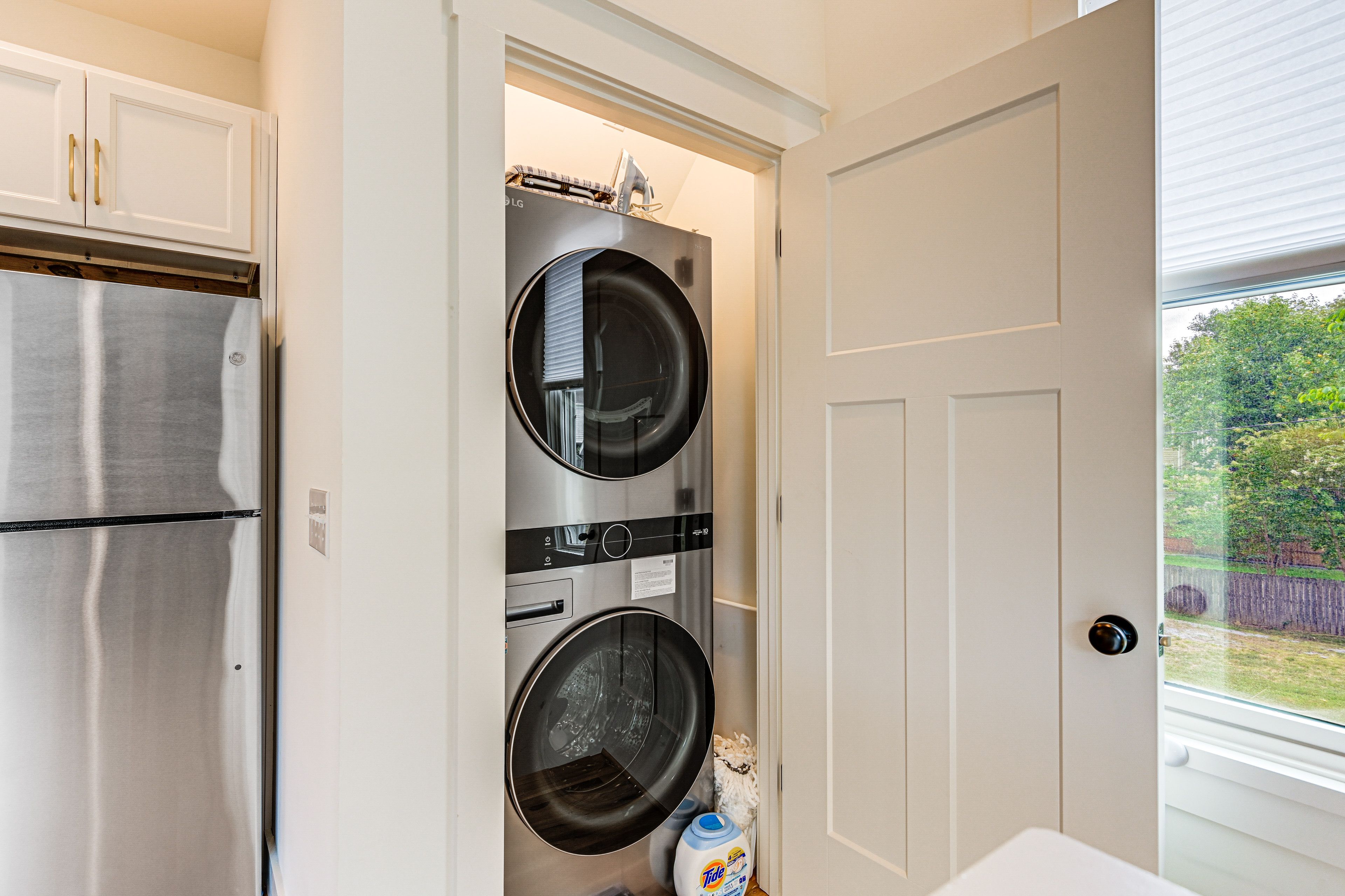 Laundry Closet | 1st Floor | Washer & Dryer | Detergent Provided