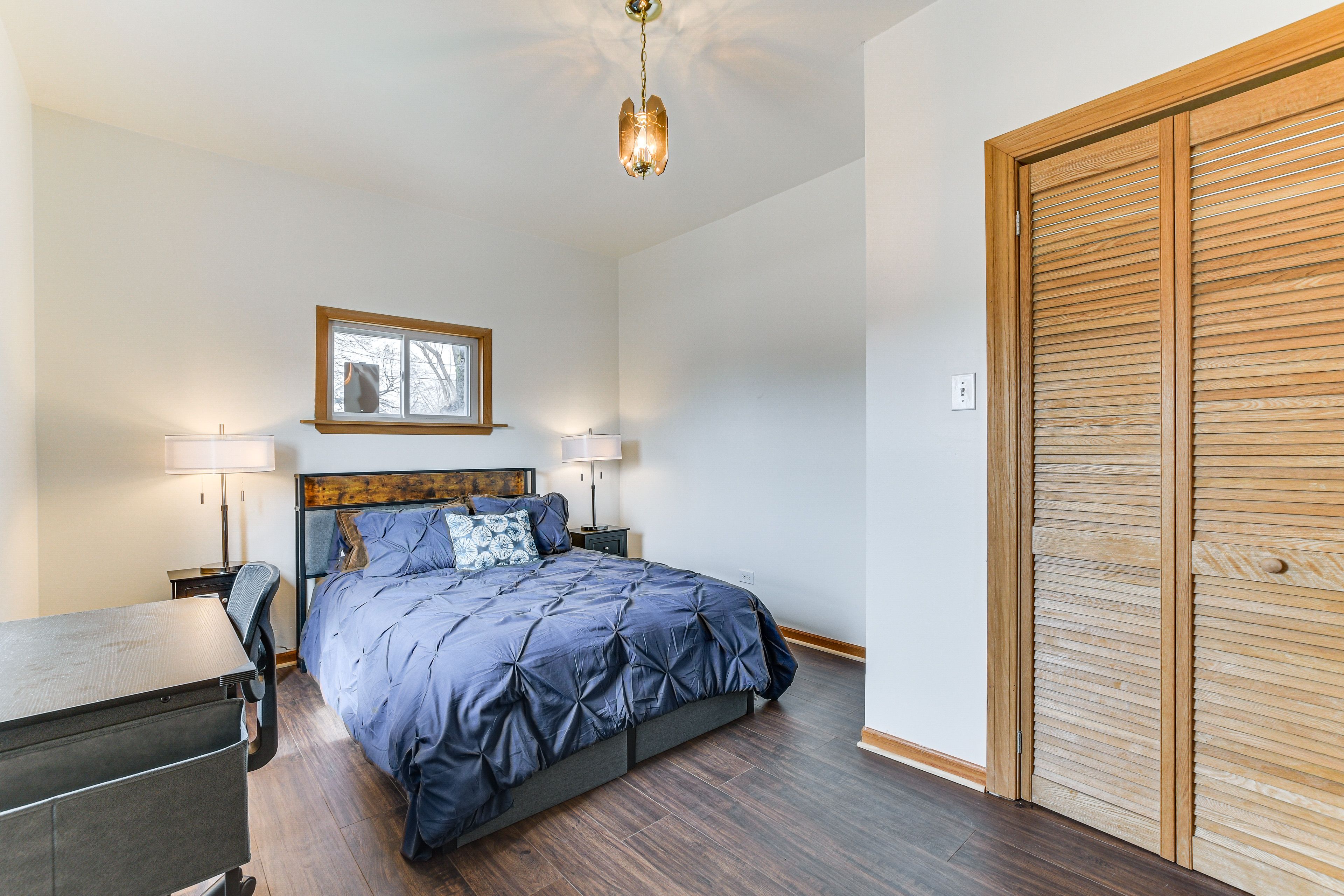 Bedroom 3 | Main Level | Full Bed | Workspace