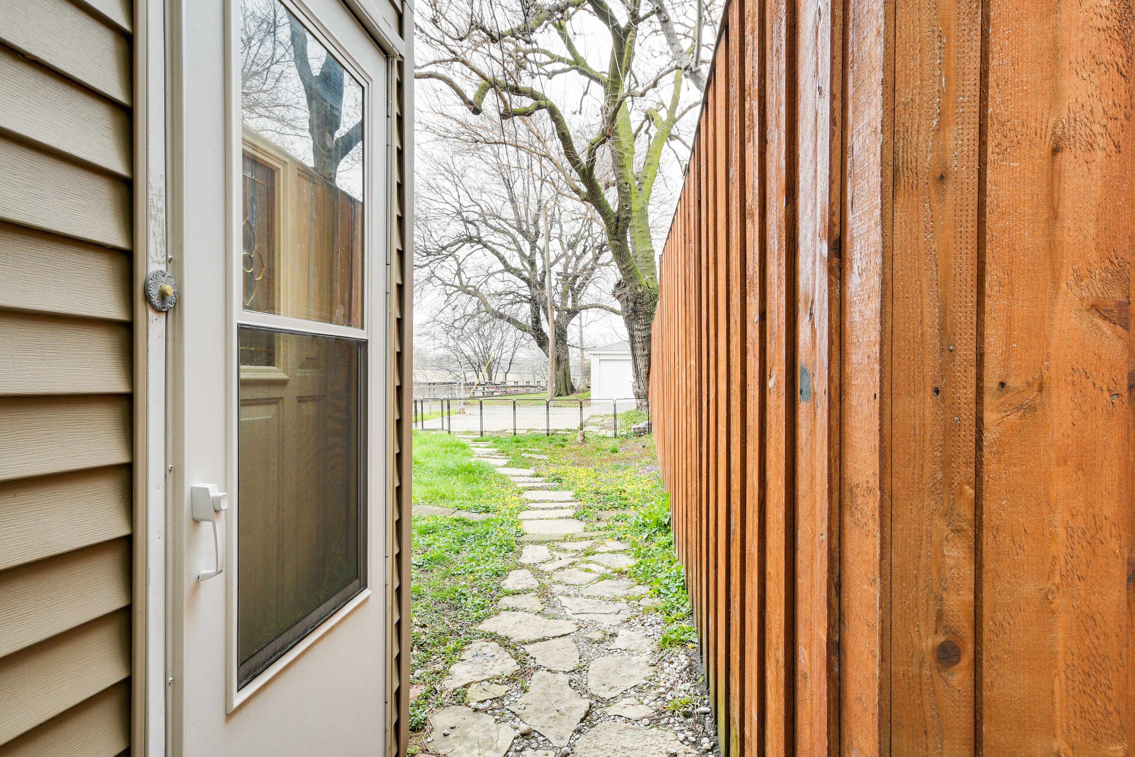 Exterior | Fenced Backyard