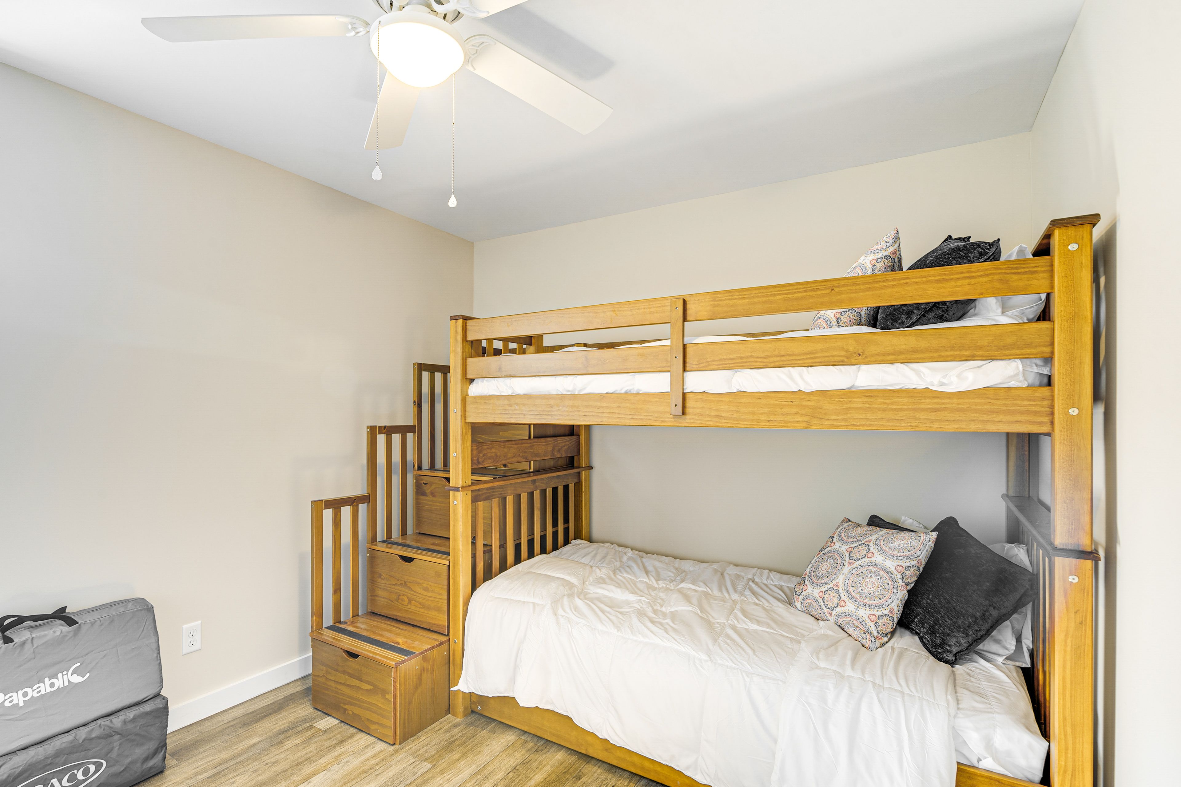 Bedroom 4 | 2nd Floor | Twin Bunk Bed w/ Twin Trundle | Linens Provided