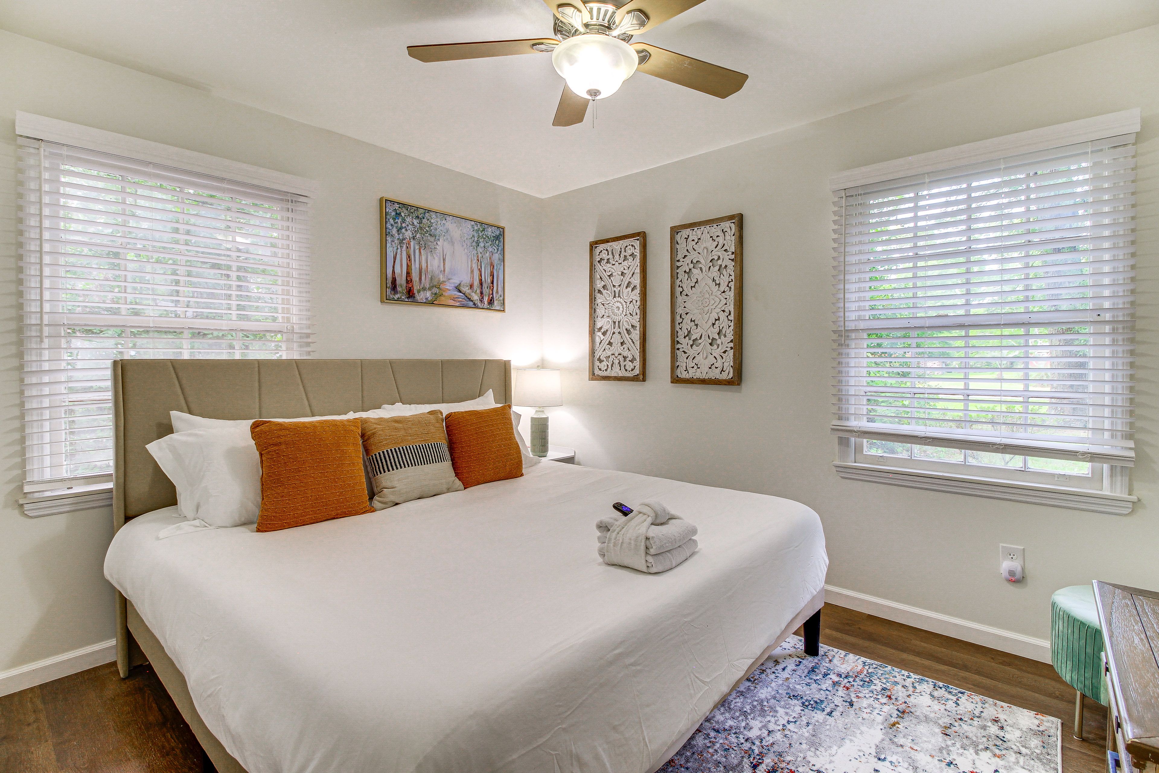Bedroom 1 | King Bed | Linens Provided