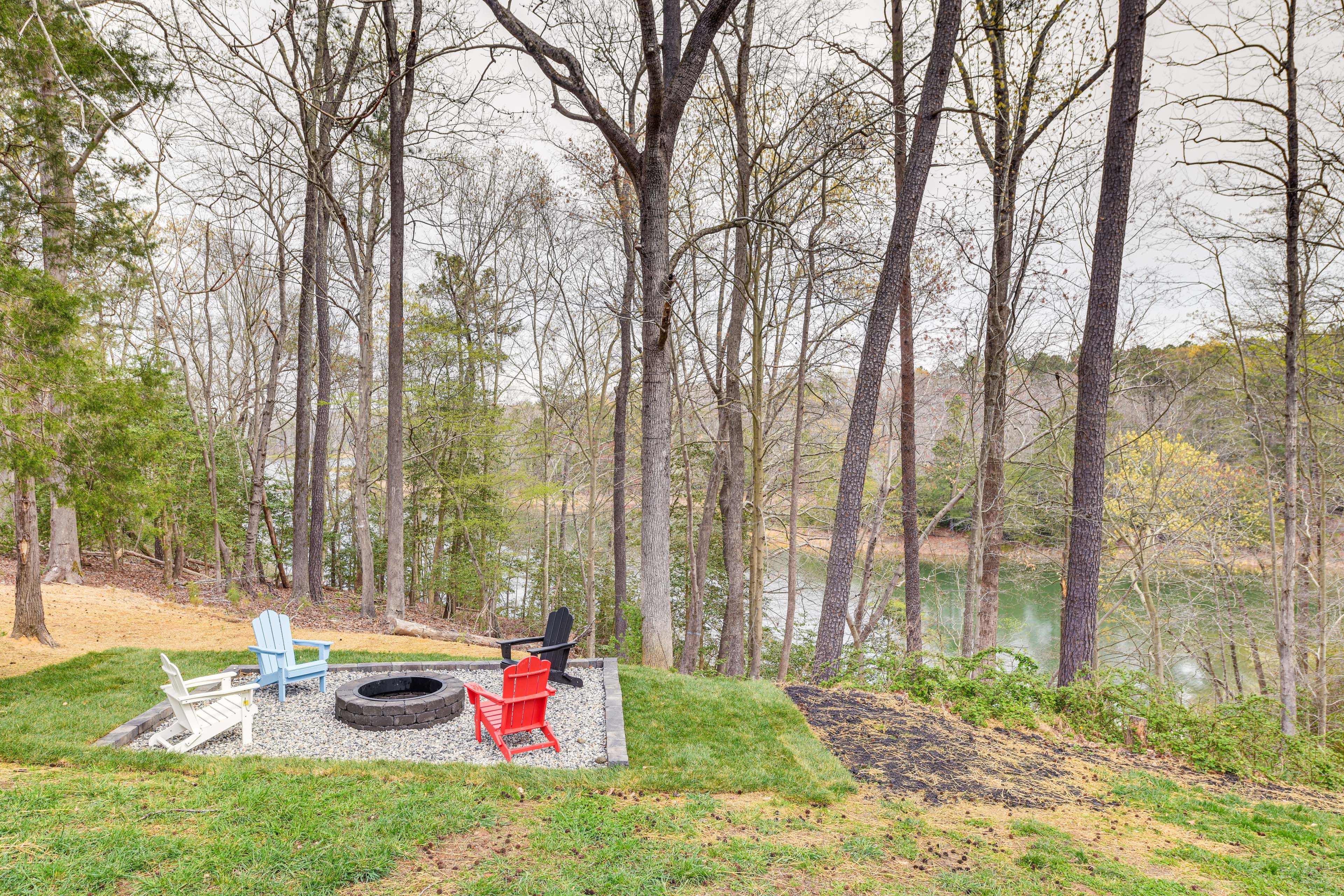 Private Backyard Area | Single-Story Home | Steps to Little Creek Reservoir