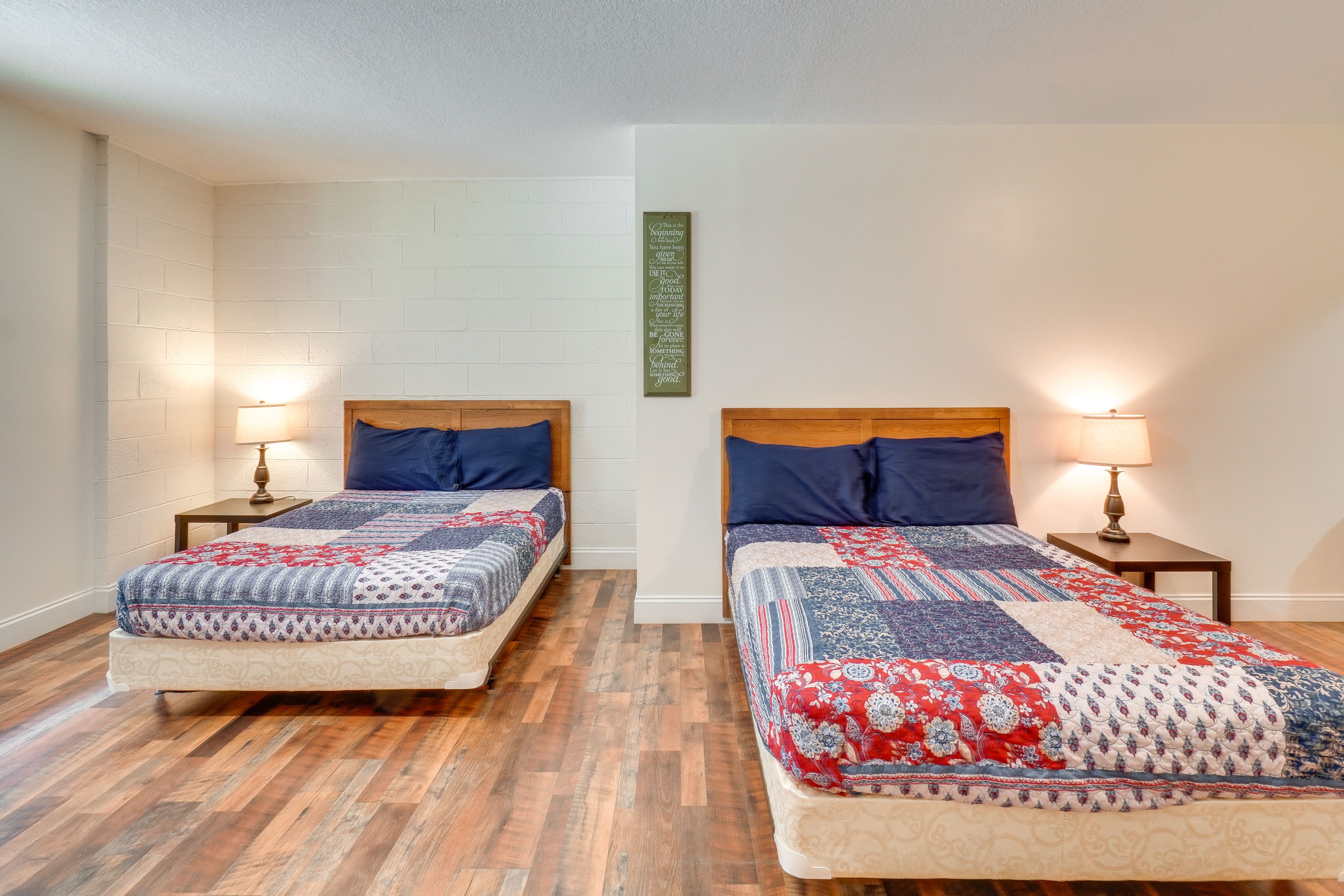 Studio | 2 Full Beds | Linens Provided | Flat-Screen TV