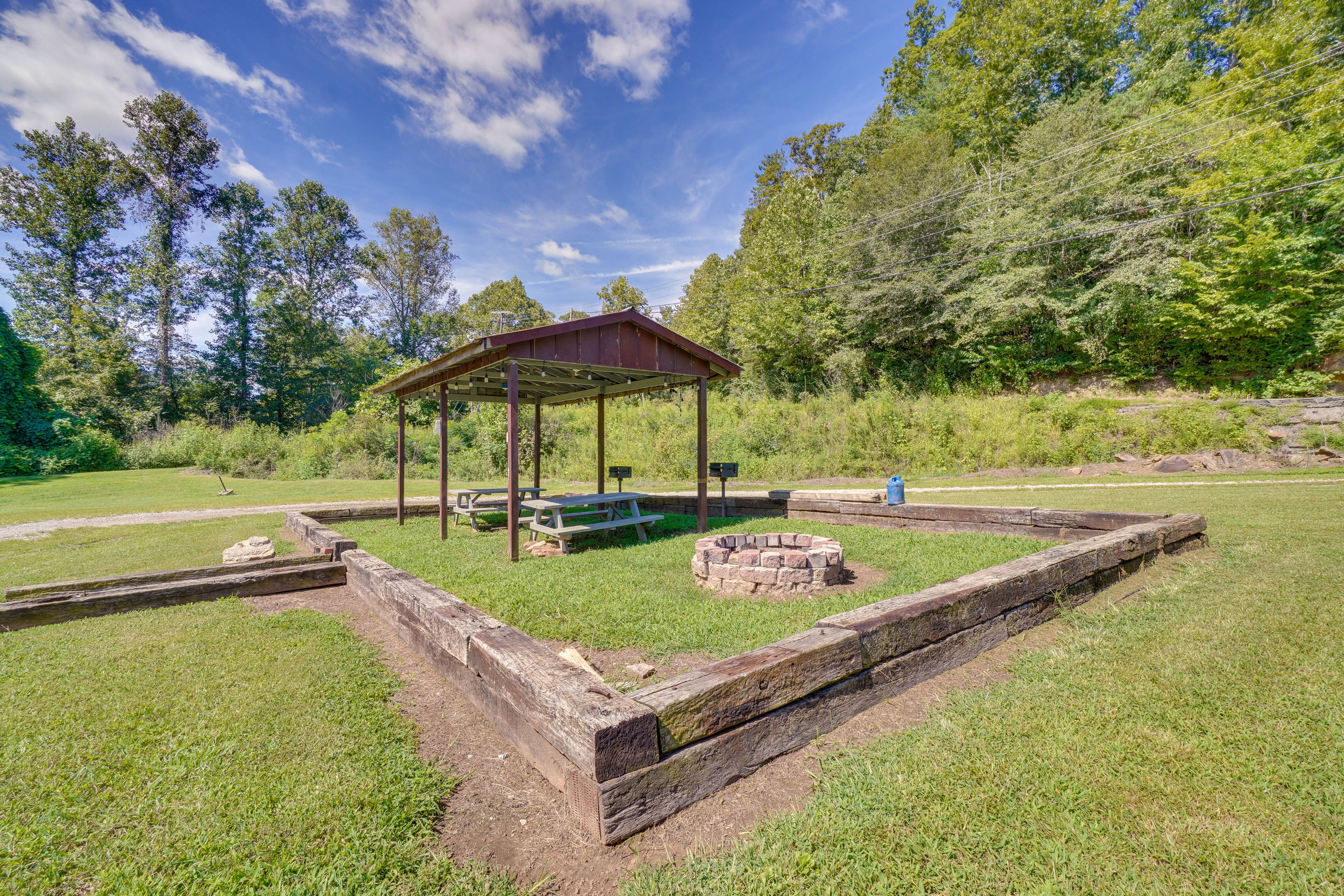 Community Gazebo & Fire Pit