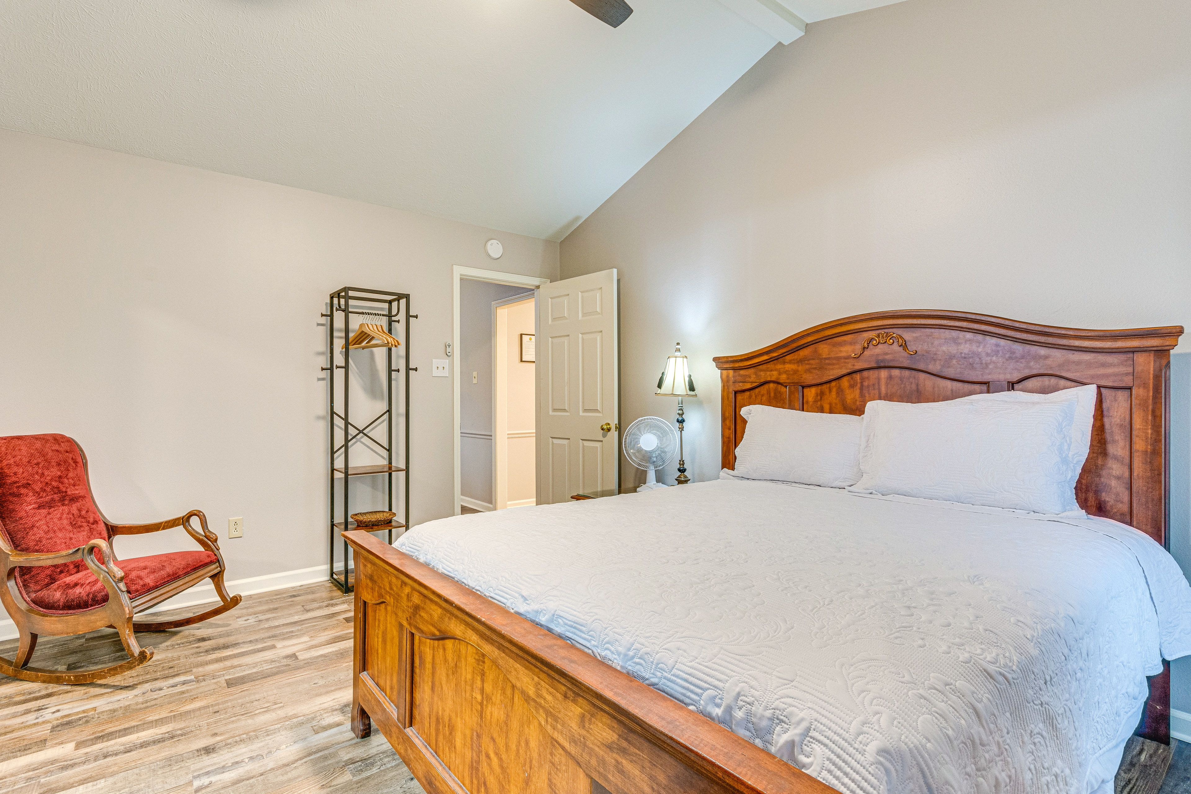 Bedroom 1 | Queen Bed | Linens Provided | Smart TV