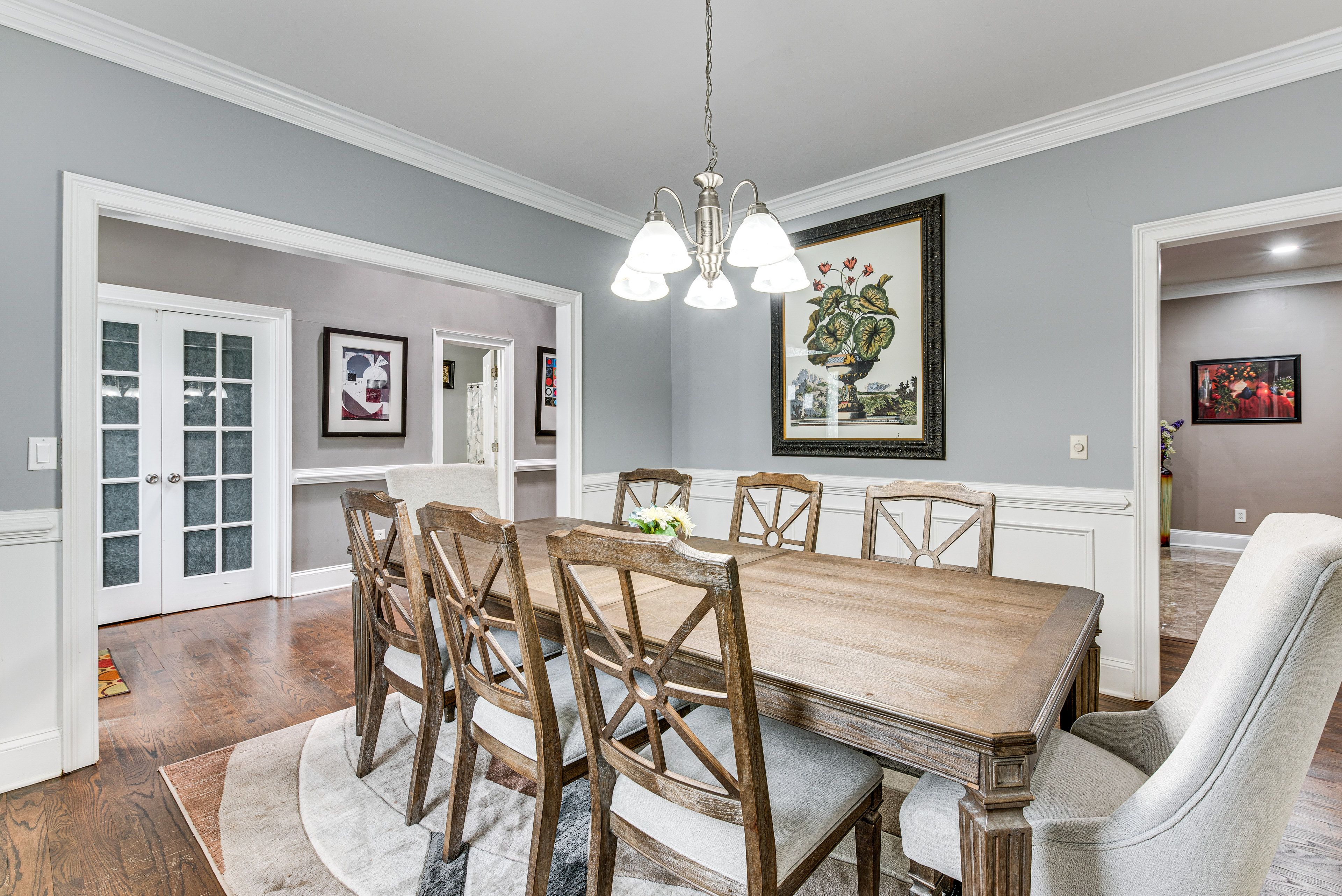 Formal Dining Room | Dishware/Flatware Provided | 1st Floor