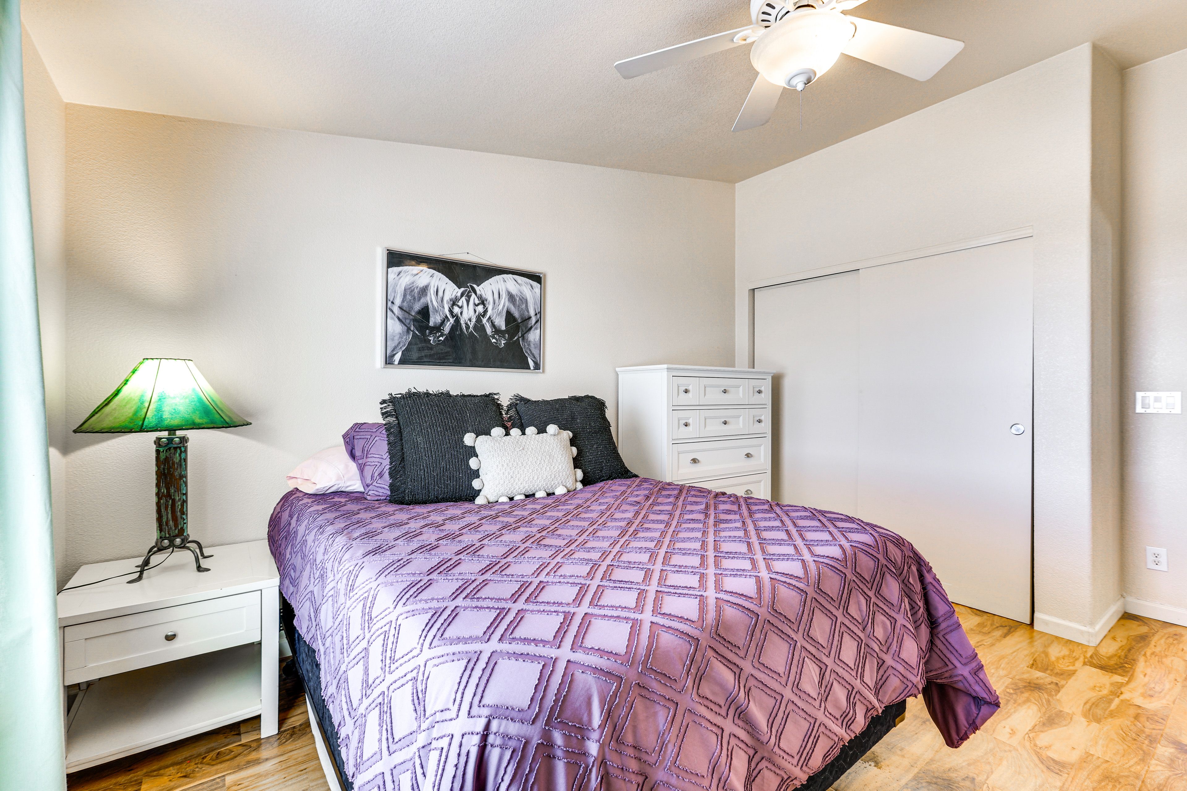 Bedroom 3 | Queen Bed | Ceiling Fans