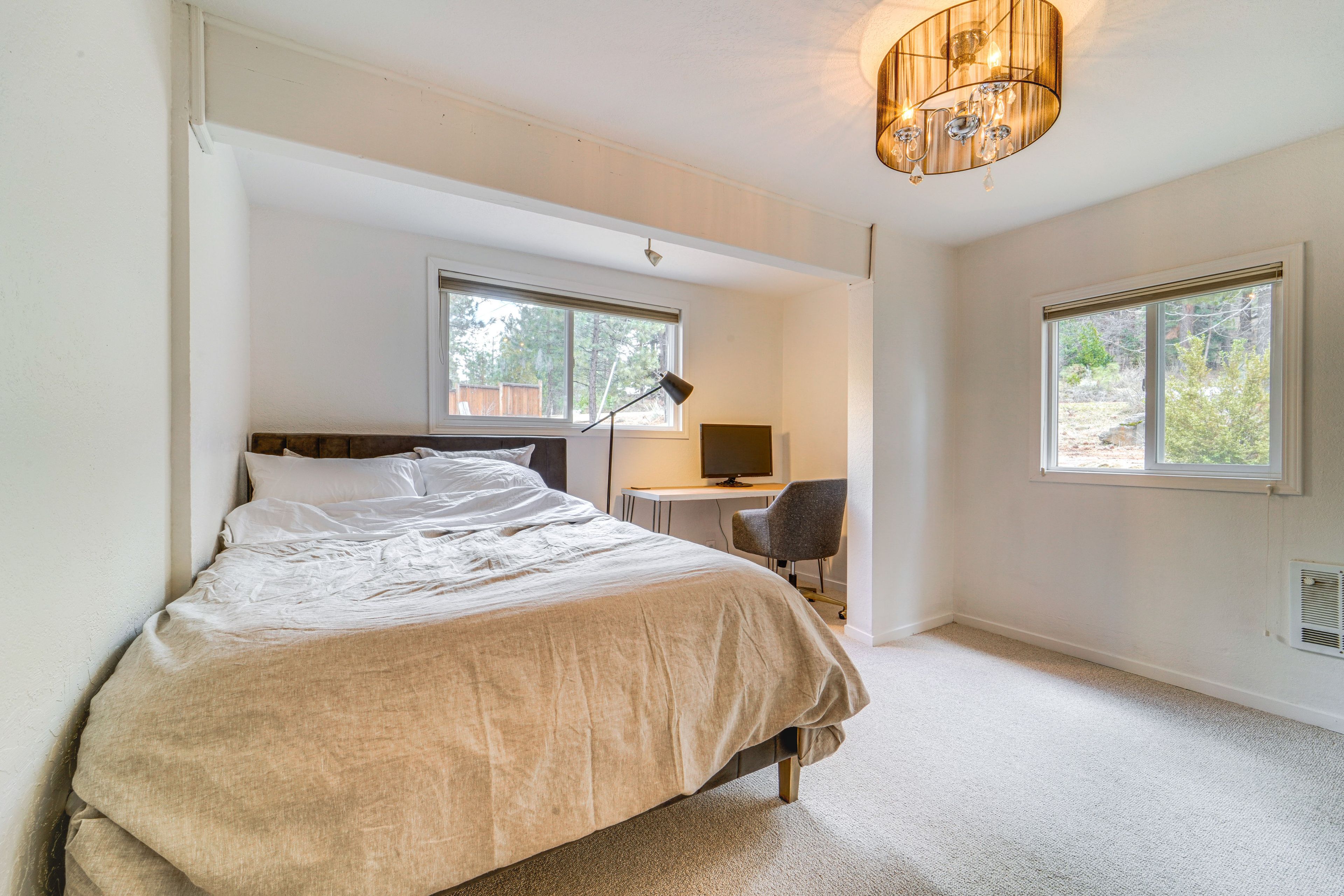 Bedroom 2 | Queen Bed | Dedicated Workspace