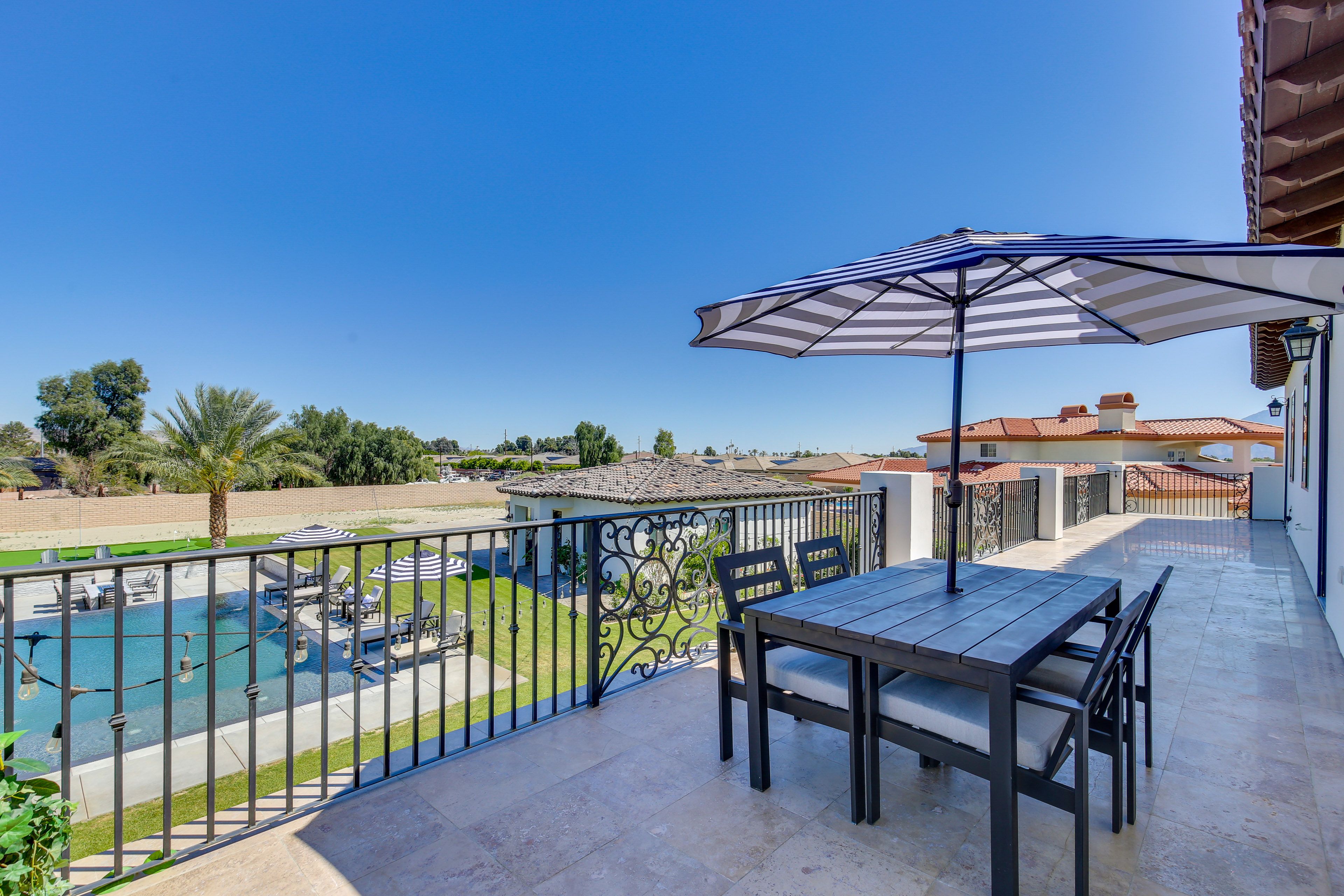 Balcony | 2nd Floor | Outdoor Dining Area | Mountain Views