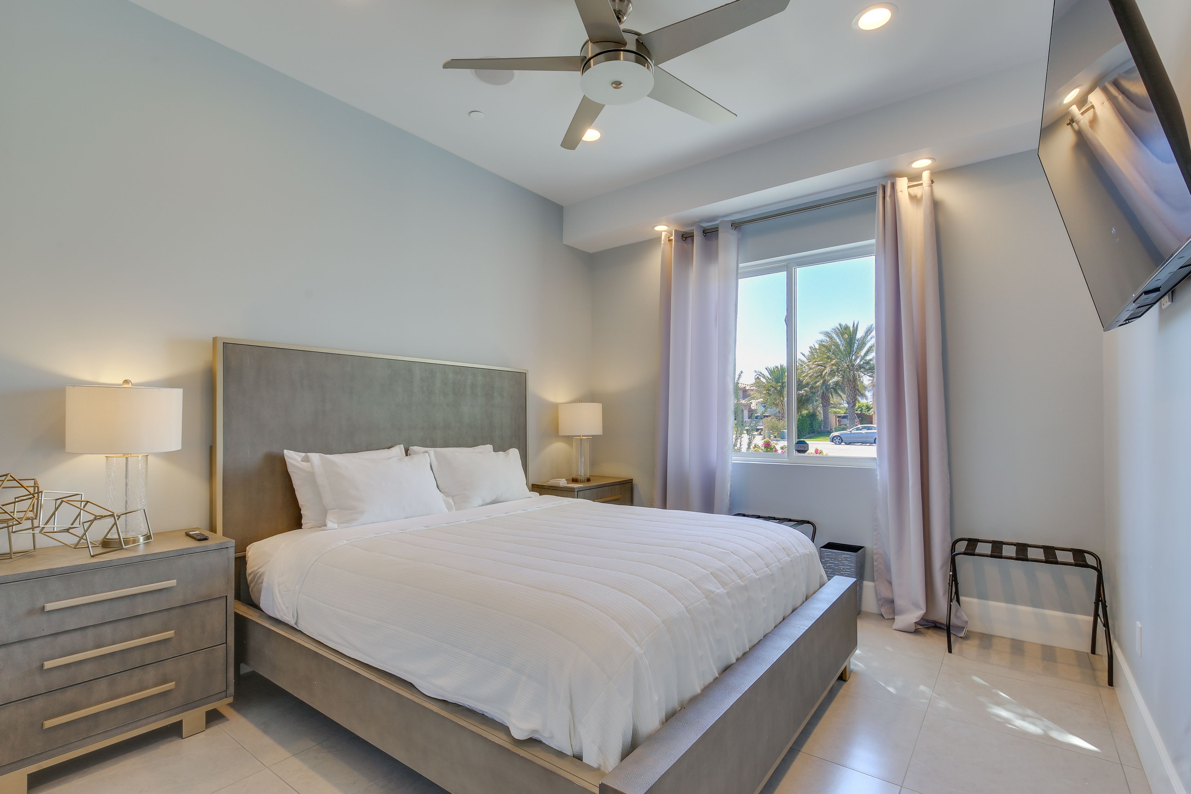 Bedroom 1 | 1st Floor | California King Bed | Linens Provided
