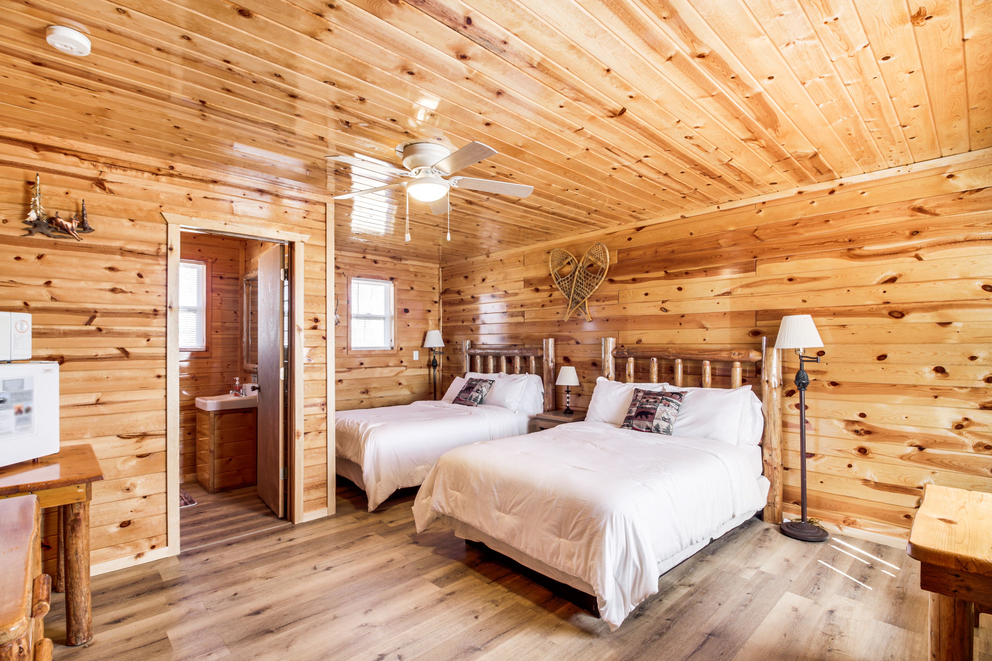 Bedroom 4 (Private Suite) | 2 Full Beds | En-Suite Bathroom | Separate Entry